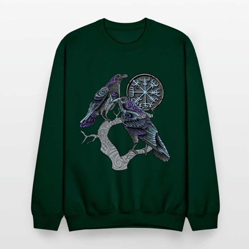 Odin's ravens Shirt viking celtic Huginn Muninn