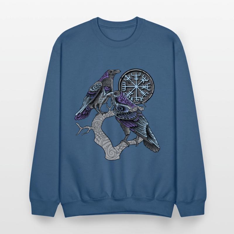 Odin's ravens Shirt viking celtic Huginn Muninn