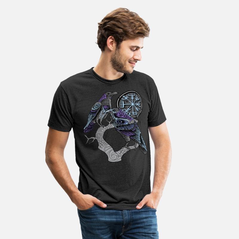 Odin's ravens Shirt viking celtic Huginn Muninn