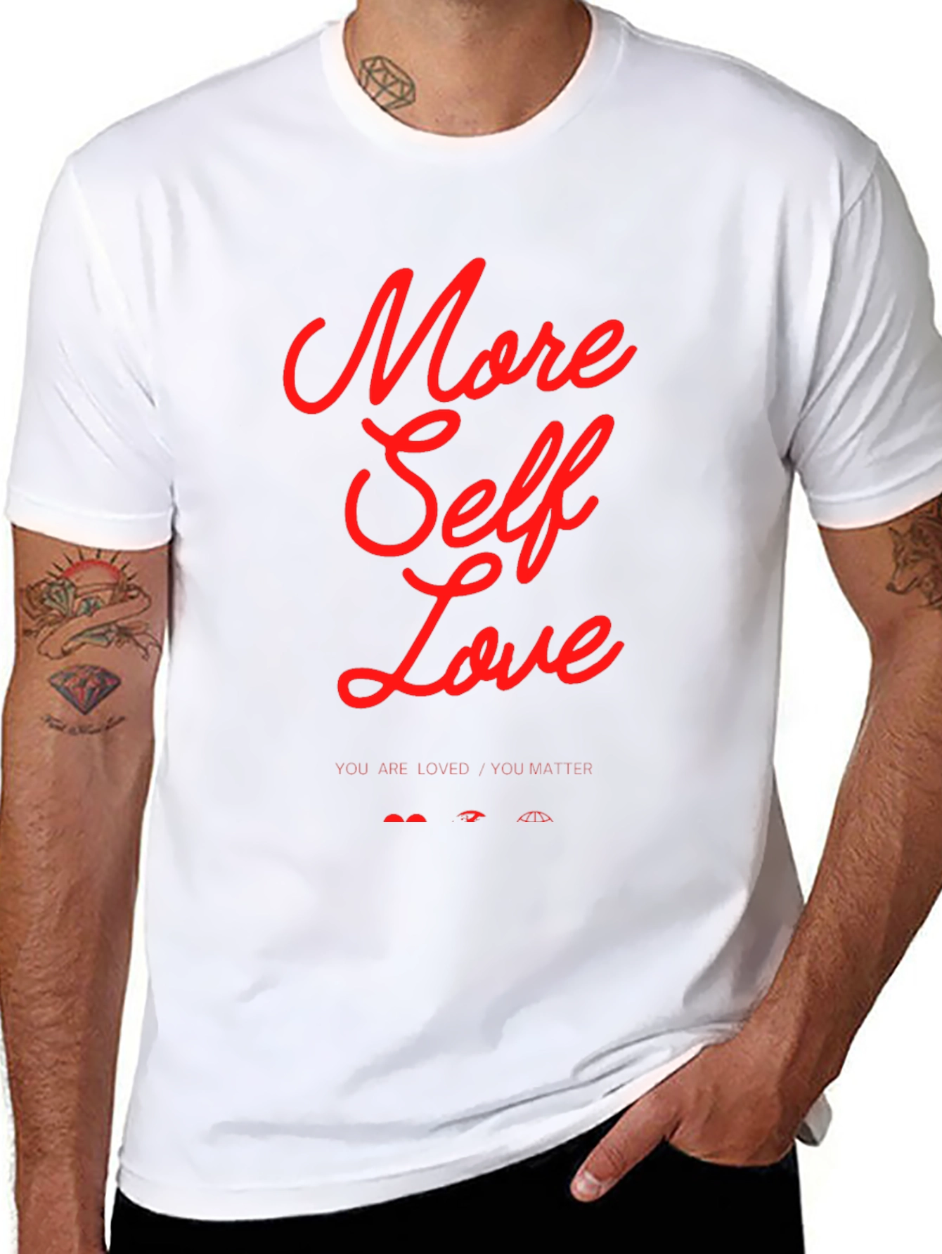 More Self Love Graphic Tee - You Matter!