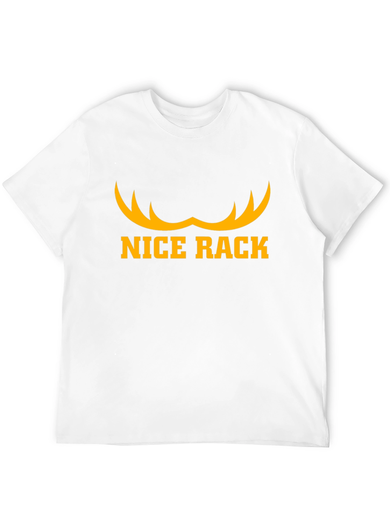 Nice Rack Antler T-Shirt - Black