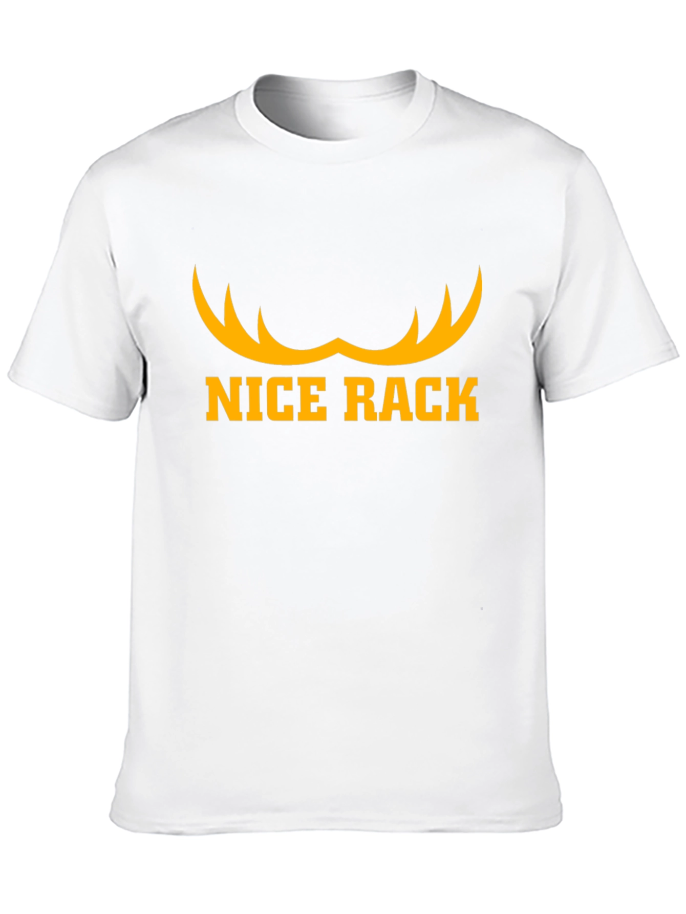 Nice Rack Antler T-Shirt - Black