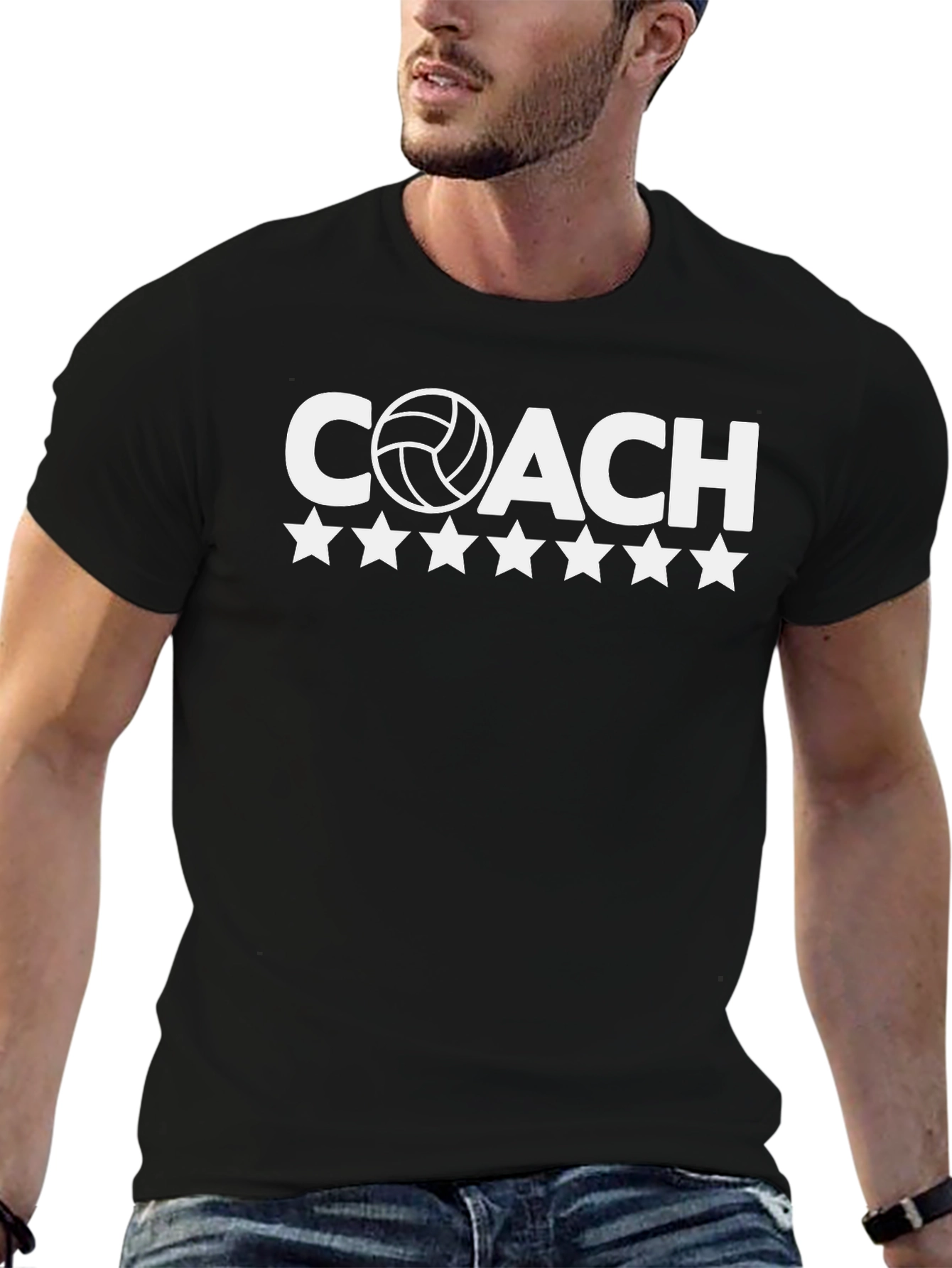 Volleyball Coach T-Shirt - Premium Soft Cotton