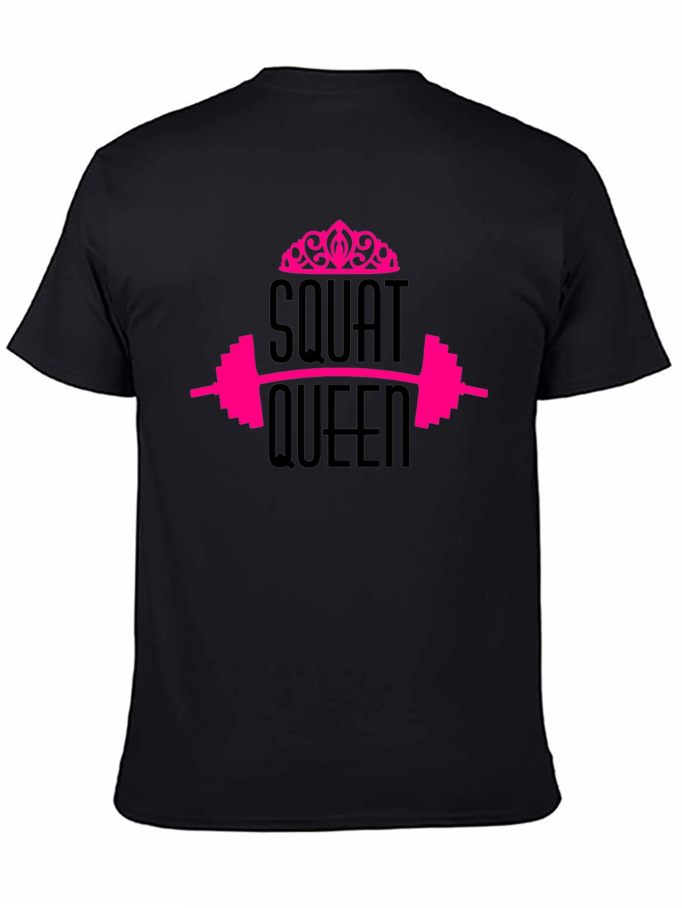 Squat Queen Graphic Tee - Black