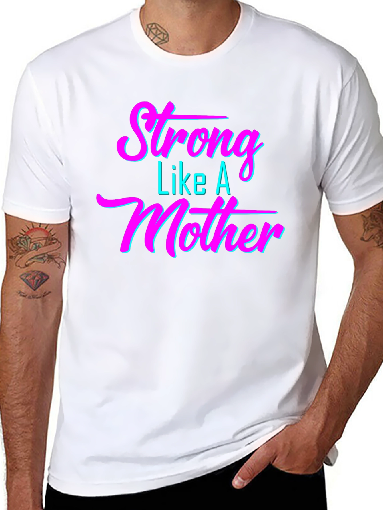 Strong Like A Mother Graphic T-Shirt