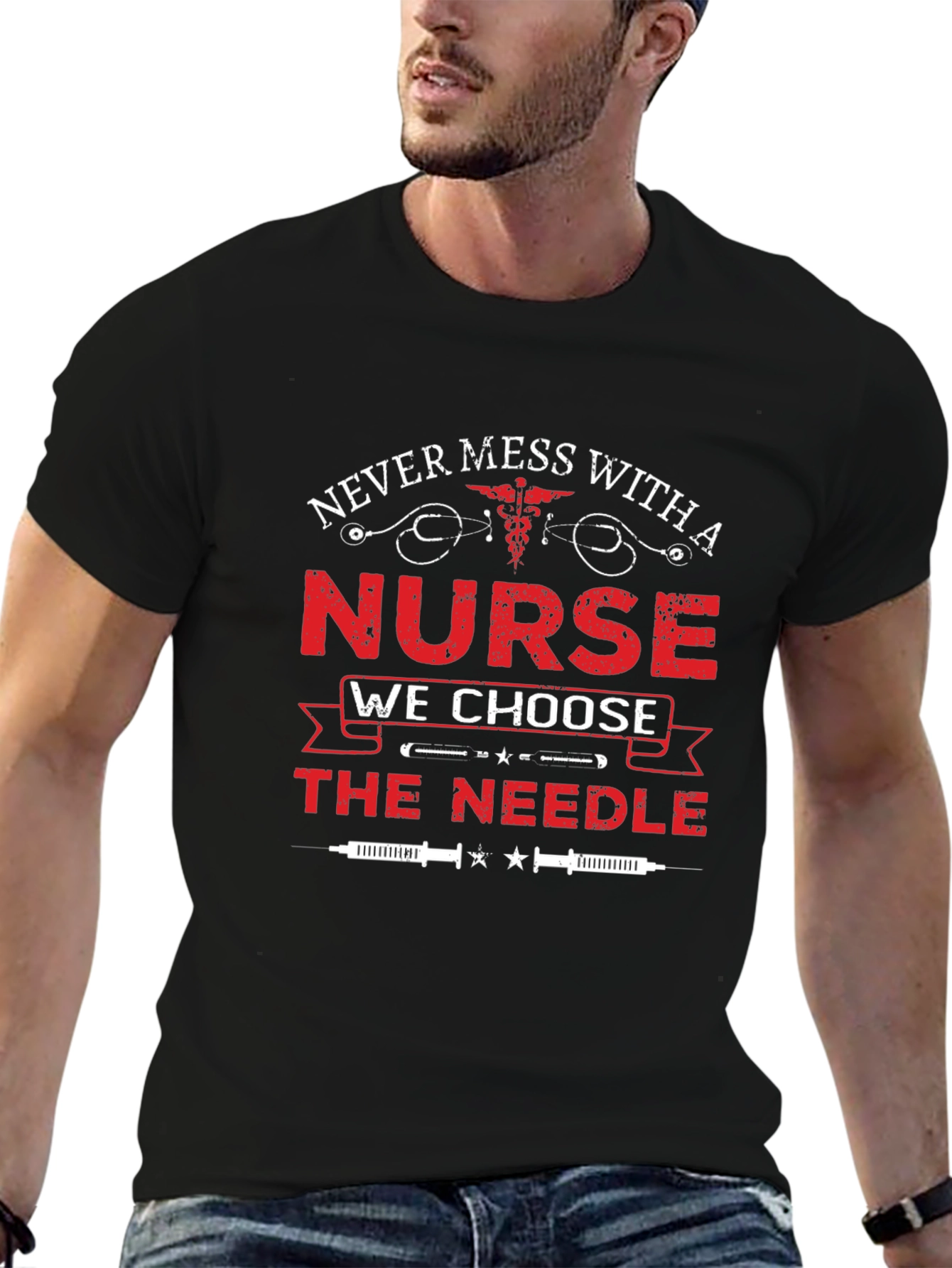 Never Mess with a Nurse T-Shirt