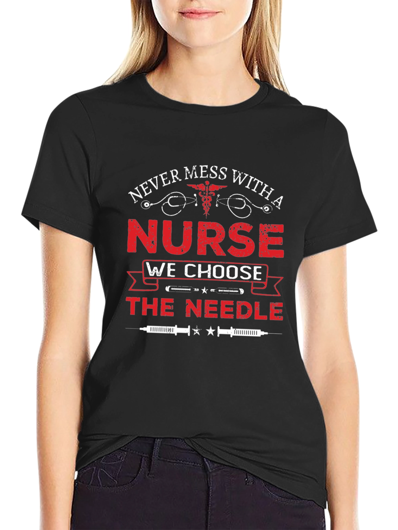 Never Mess with a Nurse T-Shirt