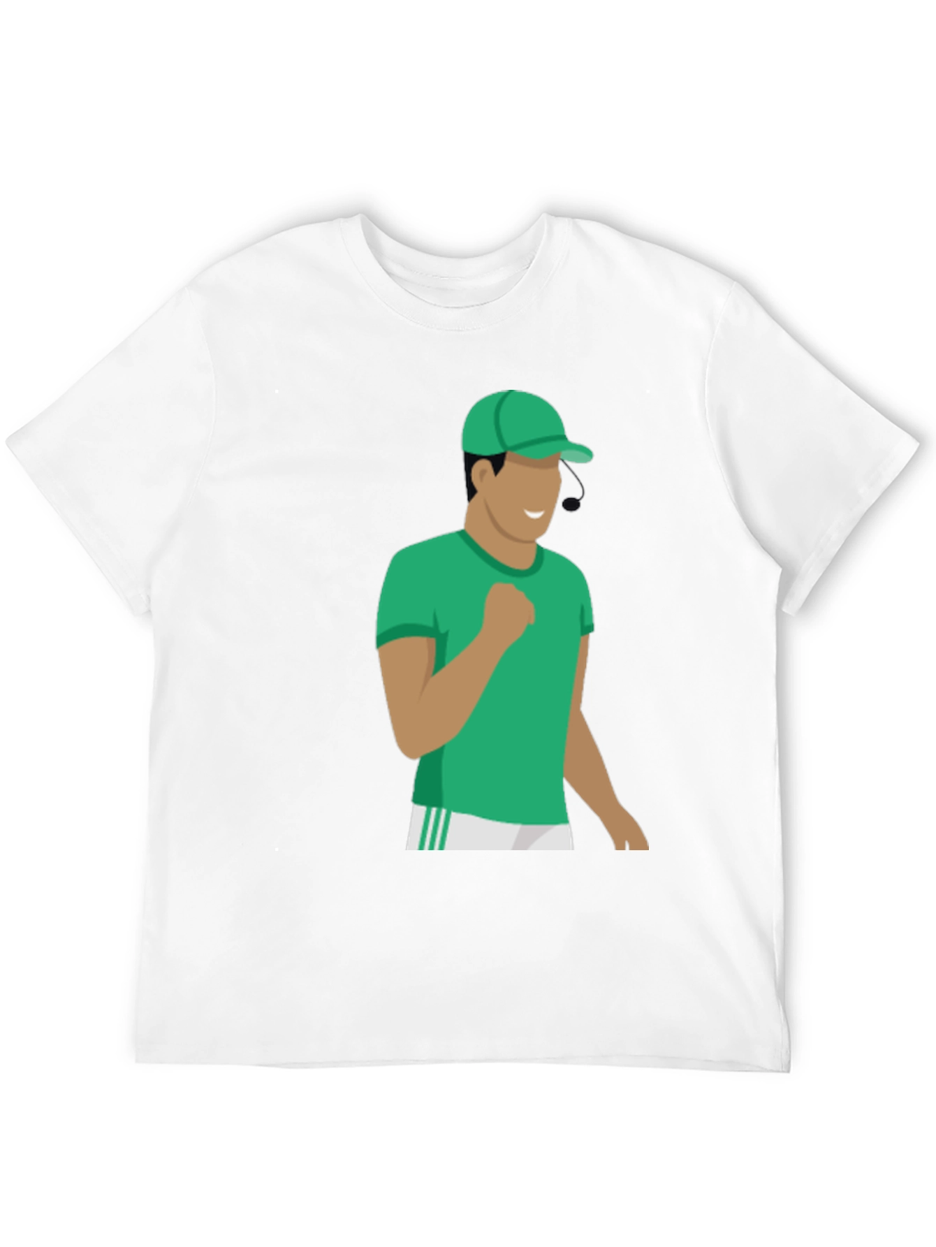 Green Character Graphic Tee - Stylish Casual Wear