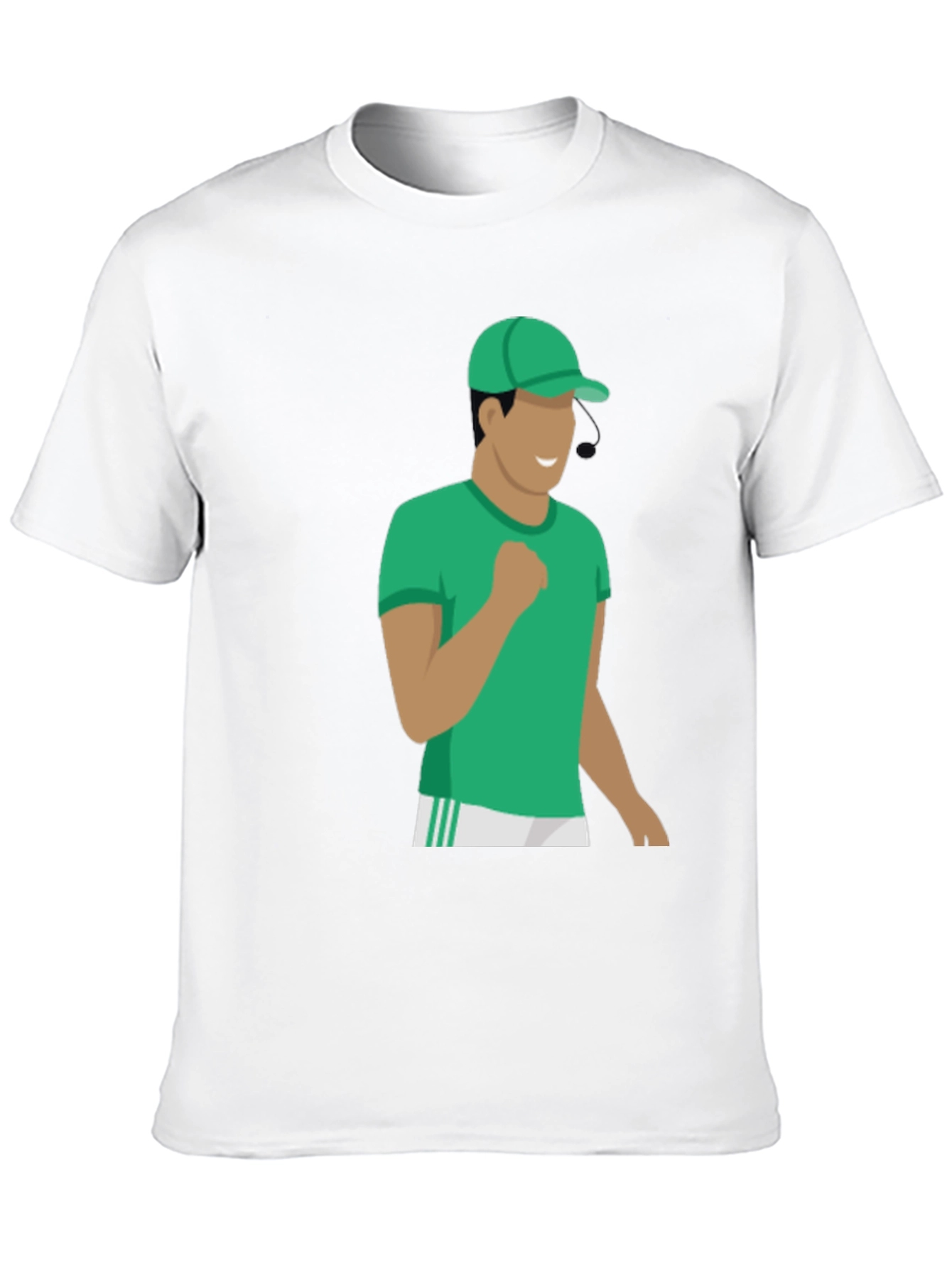 Green Character Graphic Tee - Stylish Casual Wear