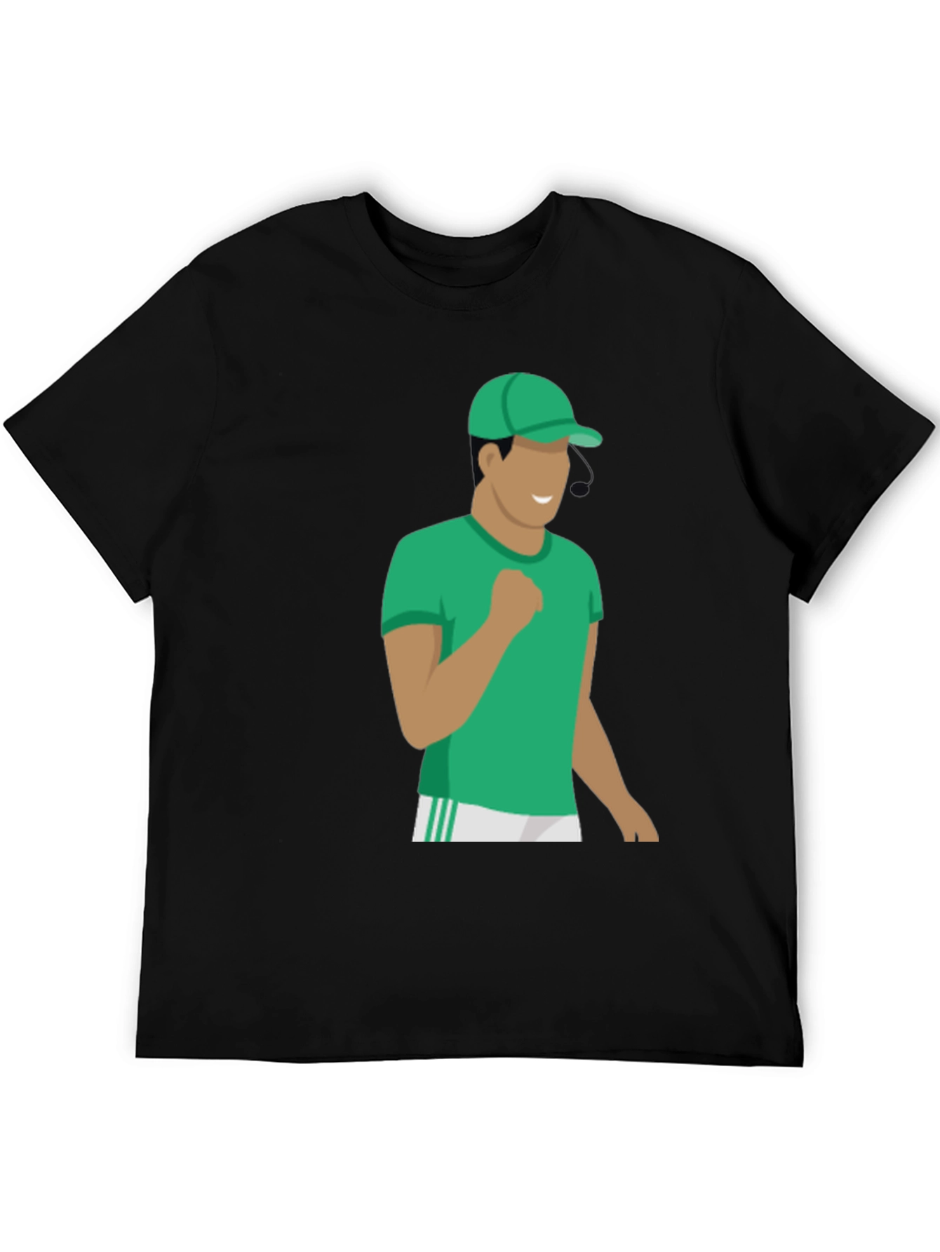 Green Character Graphic Tee - Stylish Casual Wear