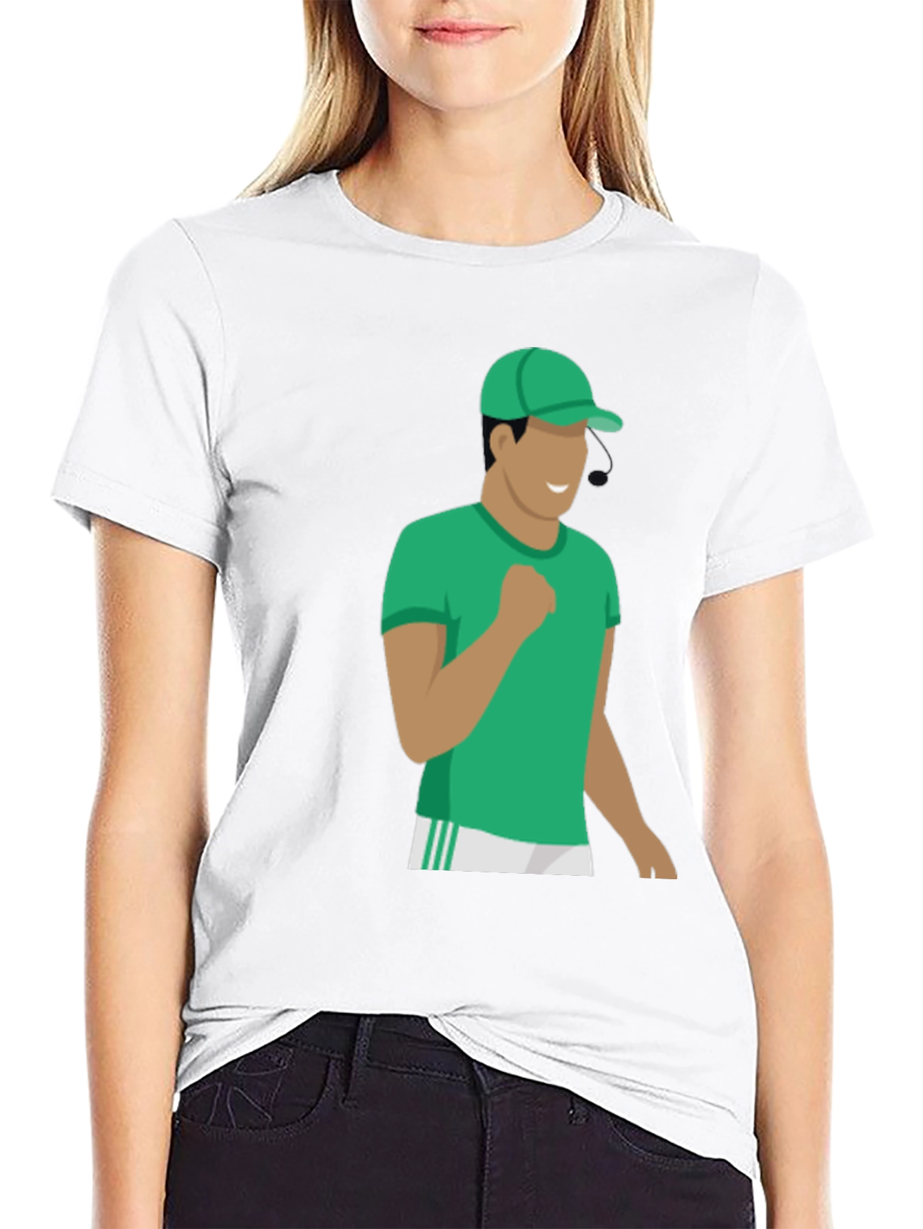 Green Character Graphic Tee - Stylish Casual Wear
