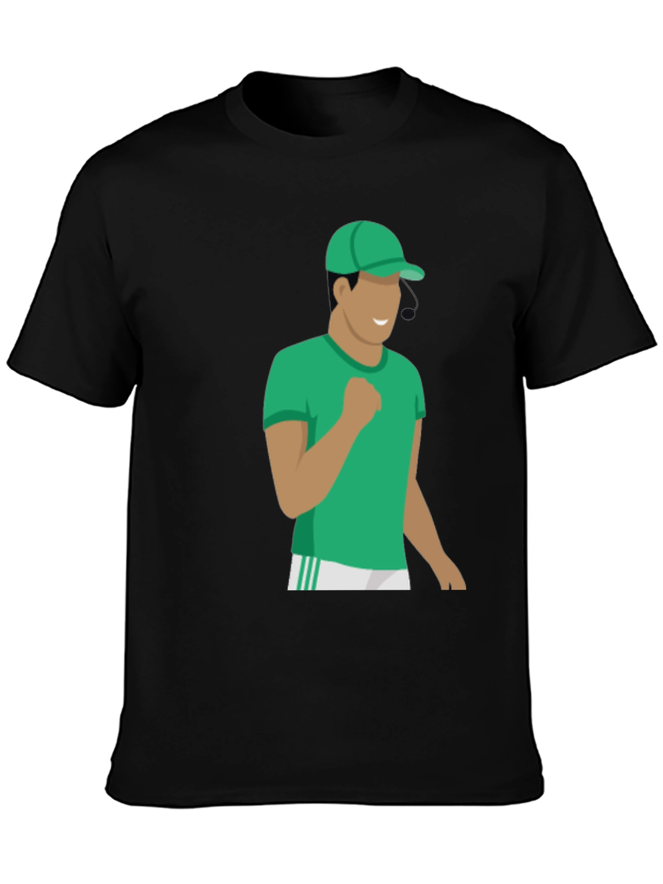 Green Character Graphic Tee - Stylish Casual Wear
