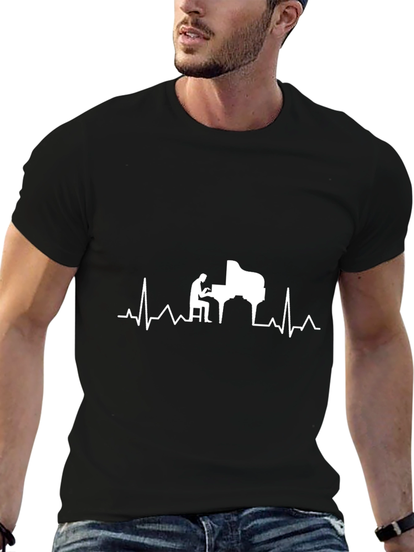 Piano Heartbeat T-Shirt