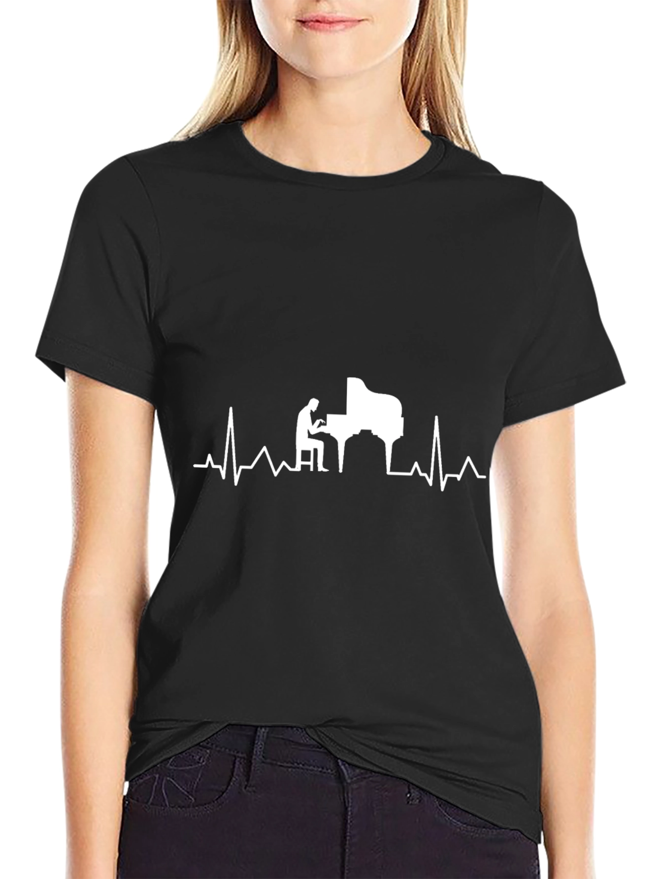 Piano Heartbeat T-Shirt