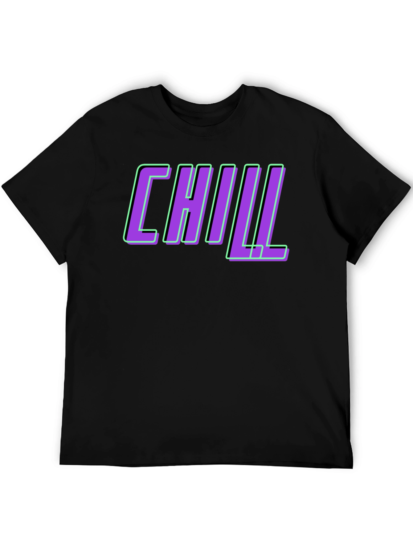 Chill Graphic Tee - Trendy Relaxed Fit
