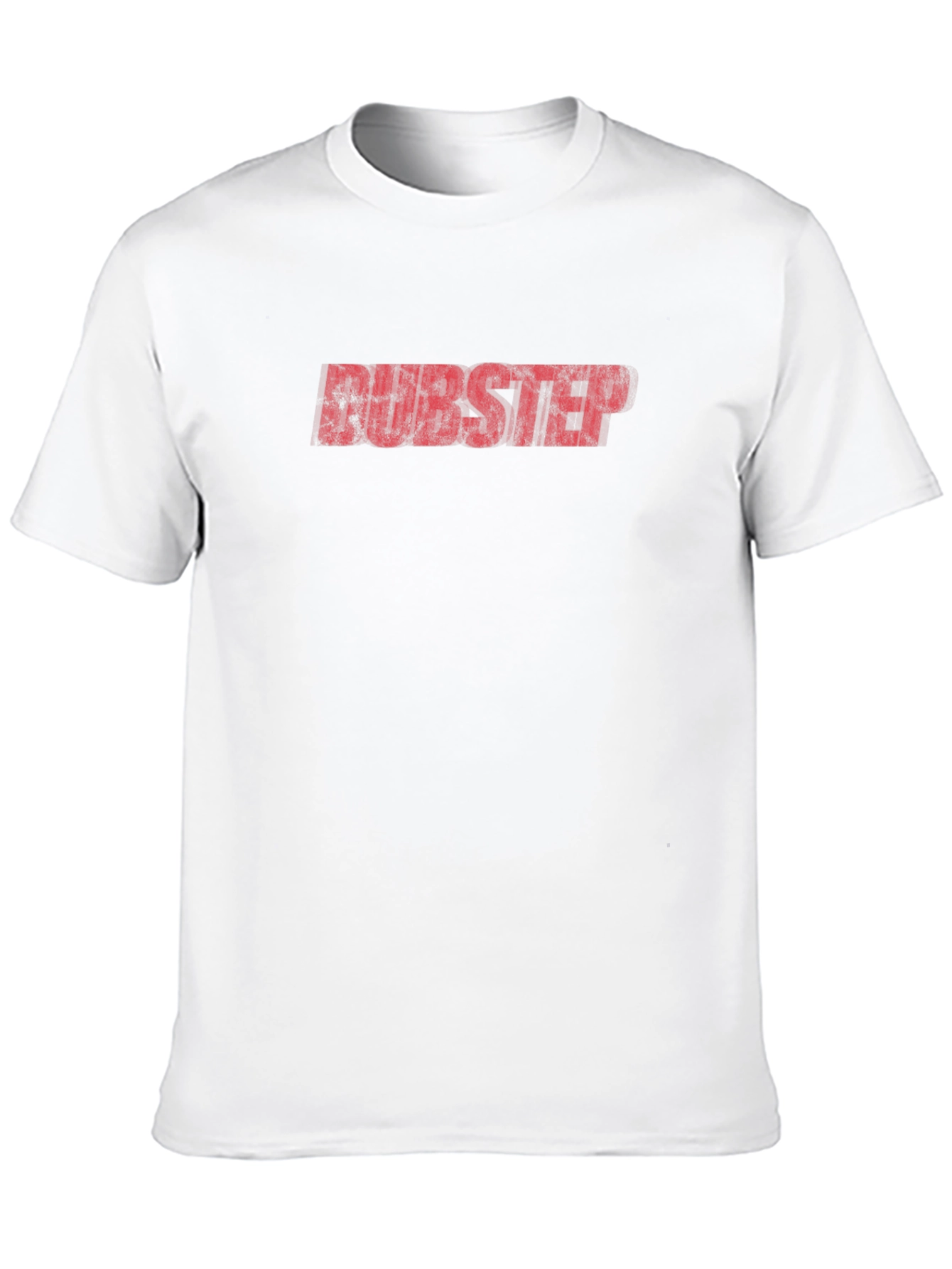 Dubstep Graphic Tee - Black Cotton Music Shirt