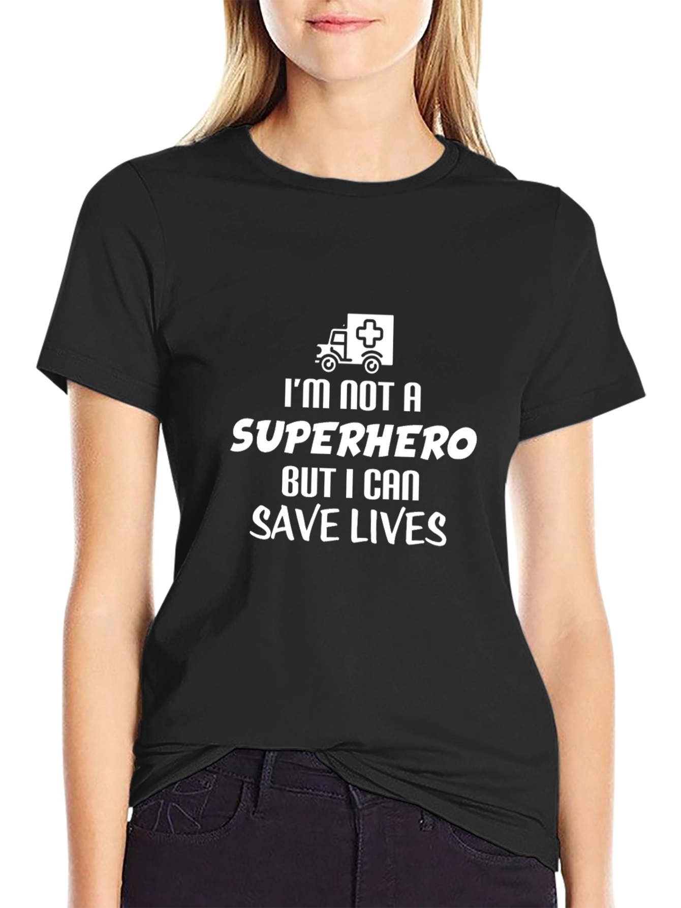Superhero Save Lives Graphic Tee