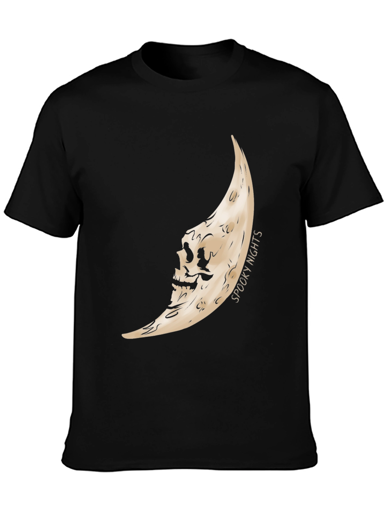 Spooky Nights Moon Graphic Tee