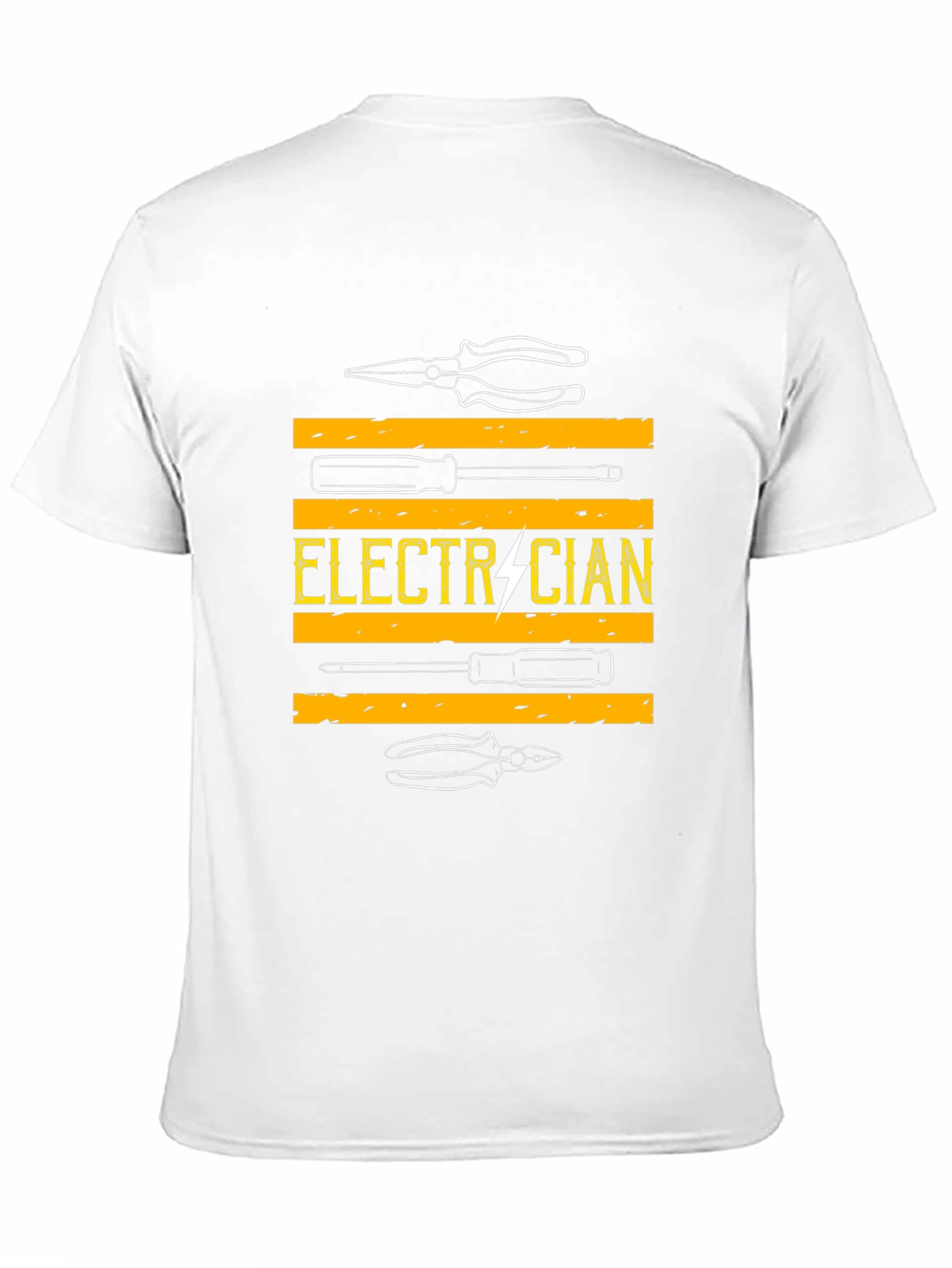 Electrician Graphic T-Shirt - Tool Design