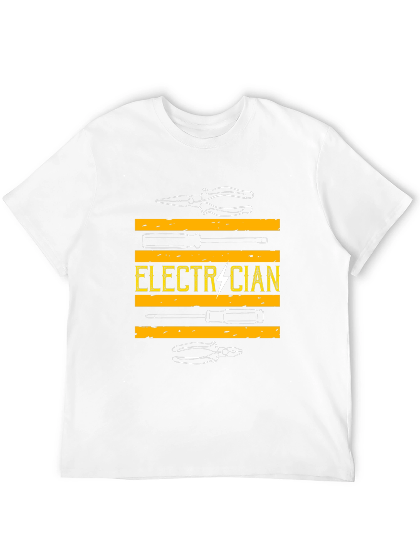 Electrician Graphic T-Shirt - Tool Design
