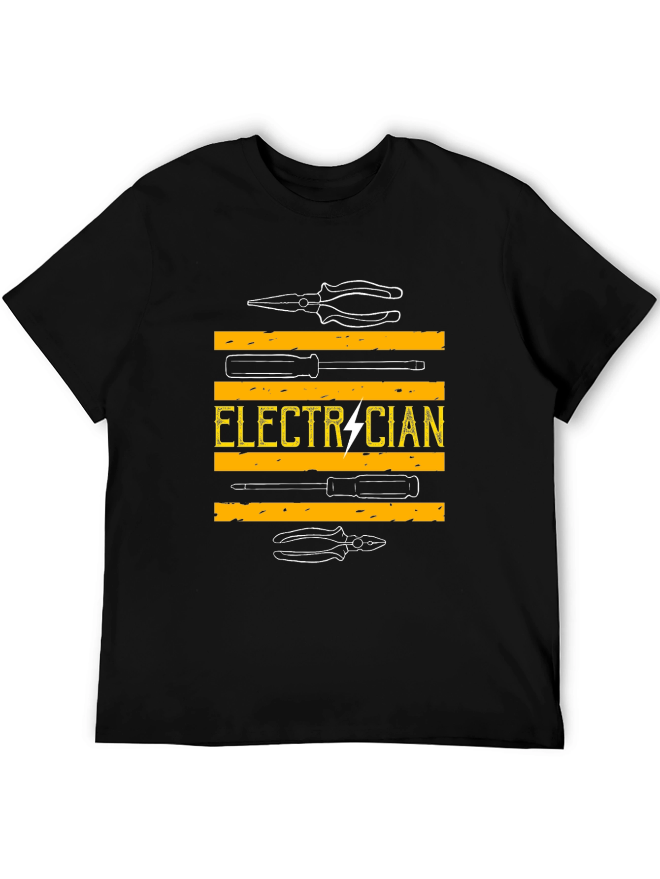 Electrician Graphic T-Shirt - Tool Design