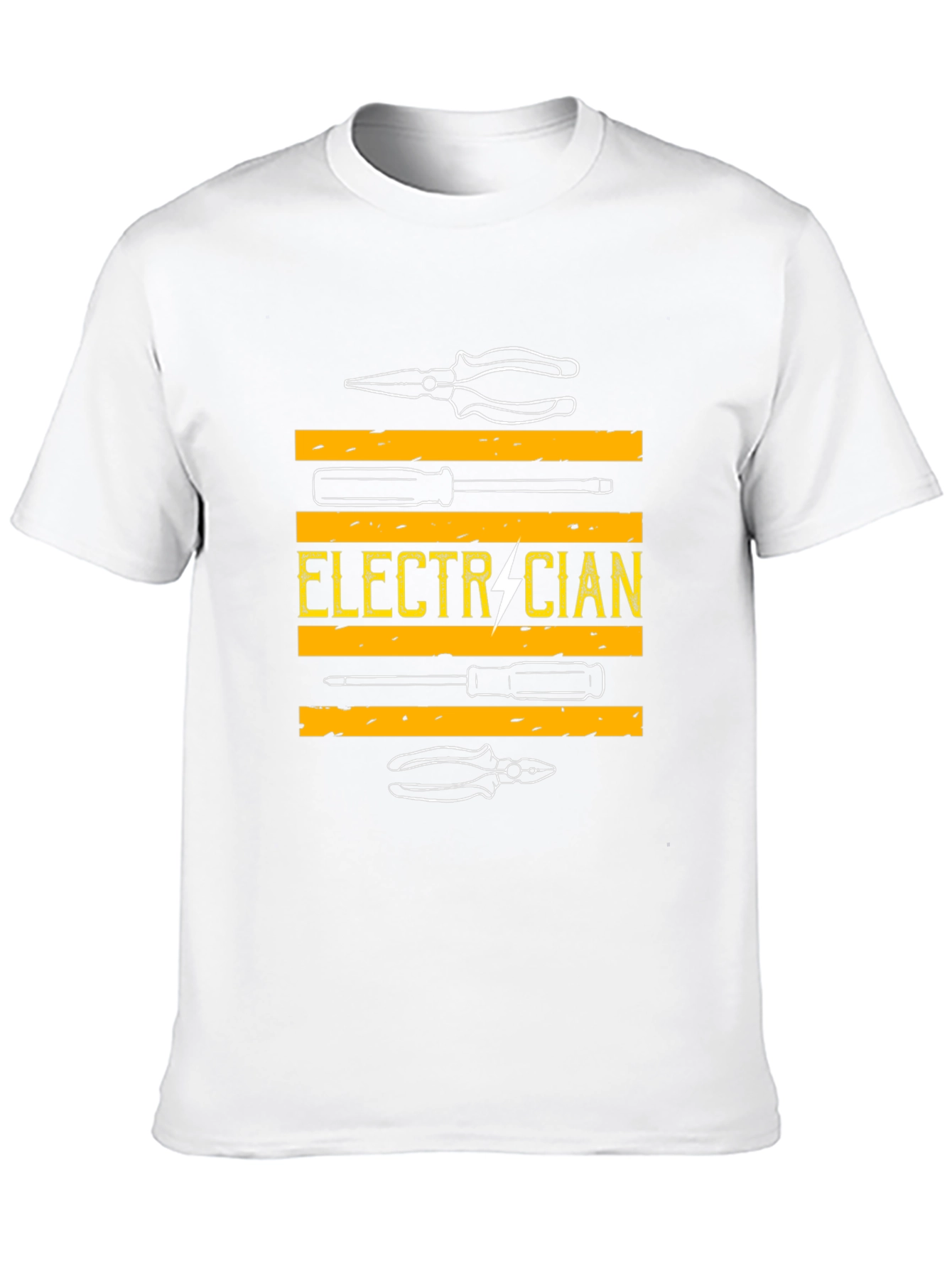 Electrician Graphic T-Shirt - Tool Design