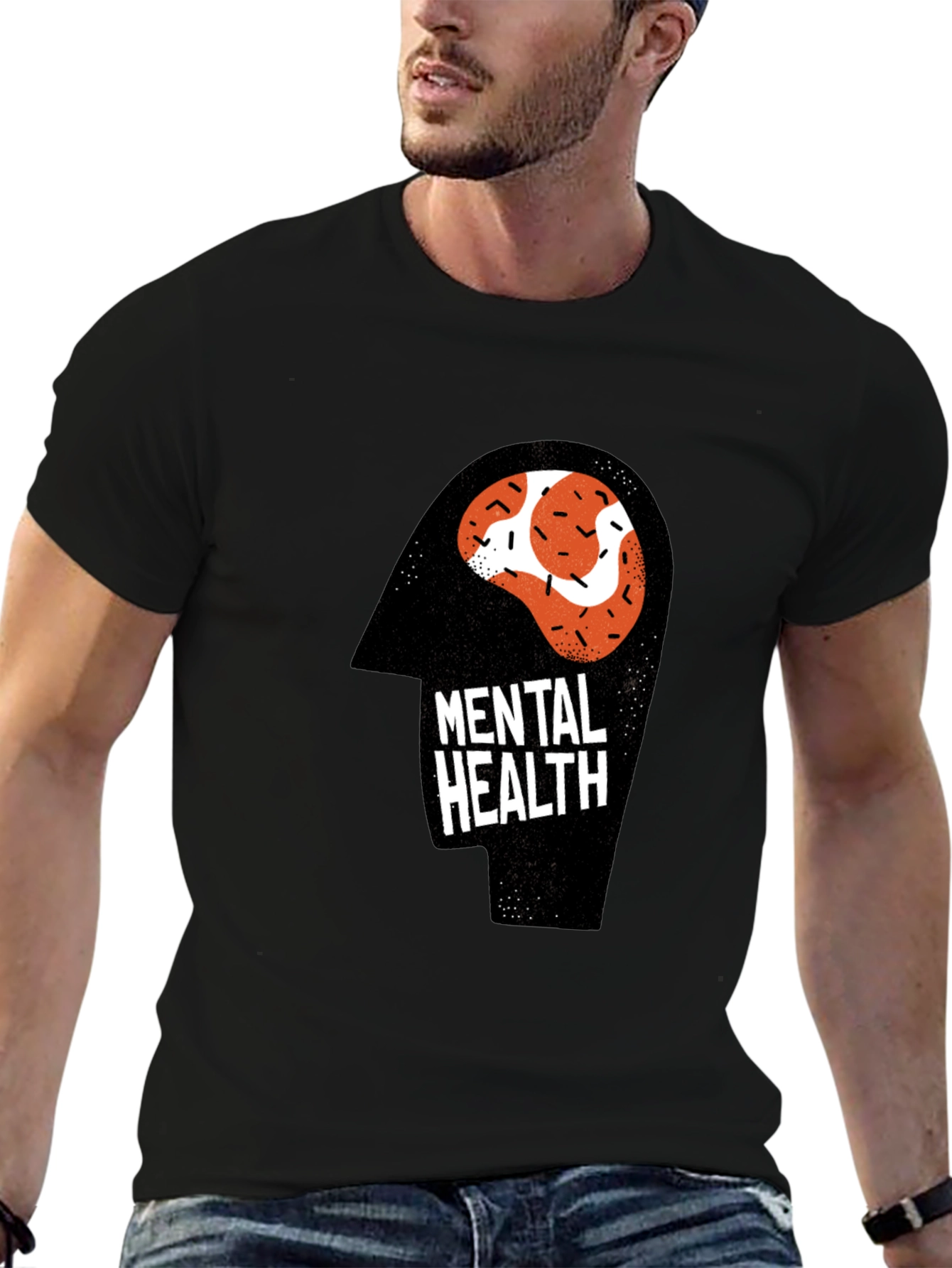 Mental Health Awareness Graphic T-Shirt