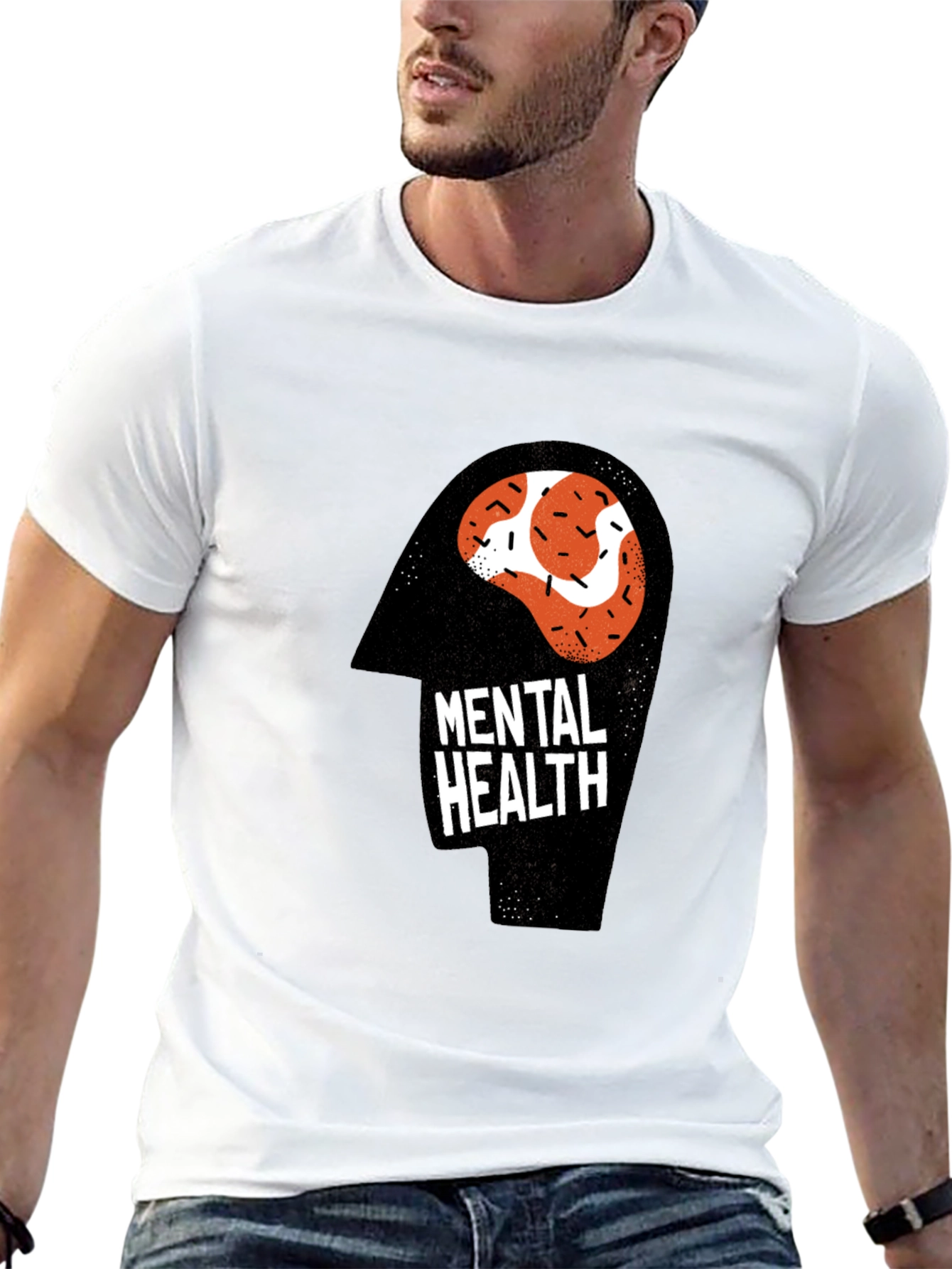 Mental Health Awareness Graphic T-Shirt