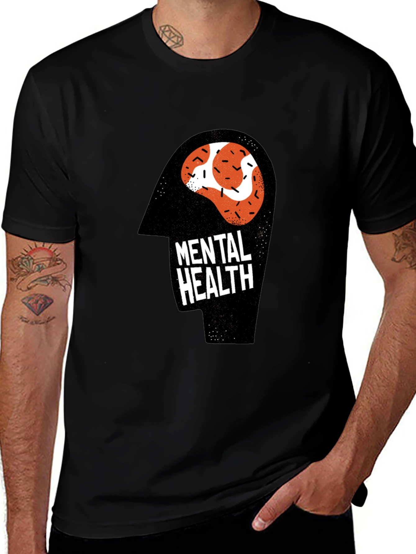 Mental Health Awareness Graphic T-Shirt