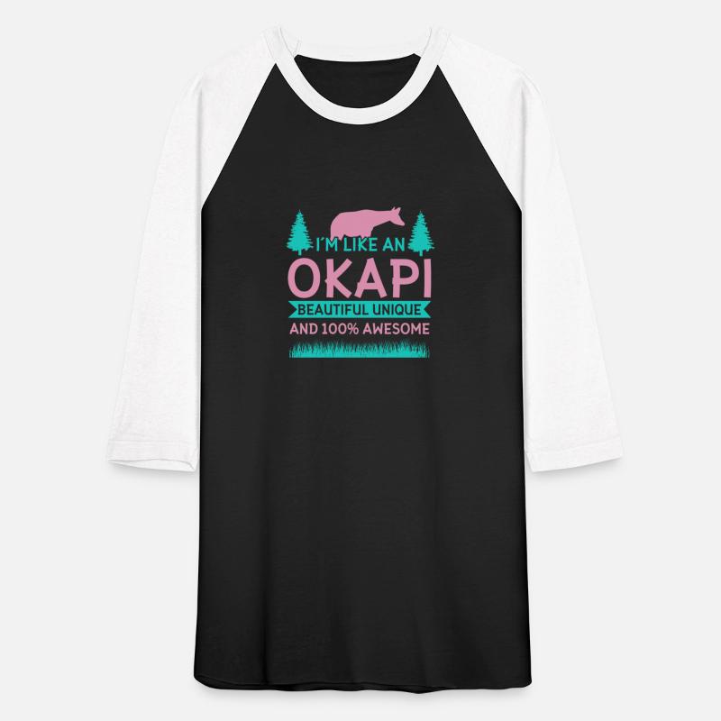 Okapi wild giraffe design