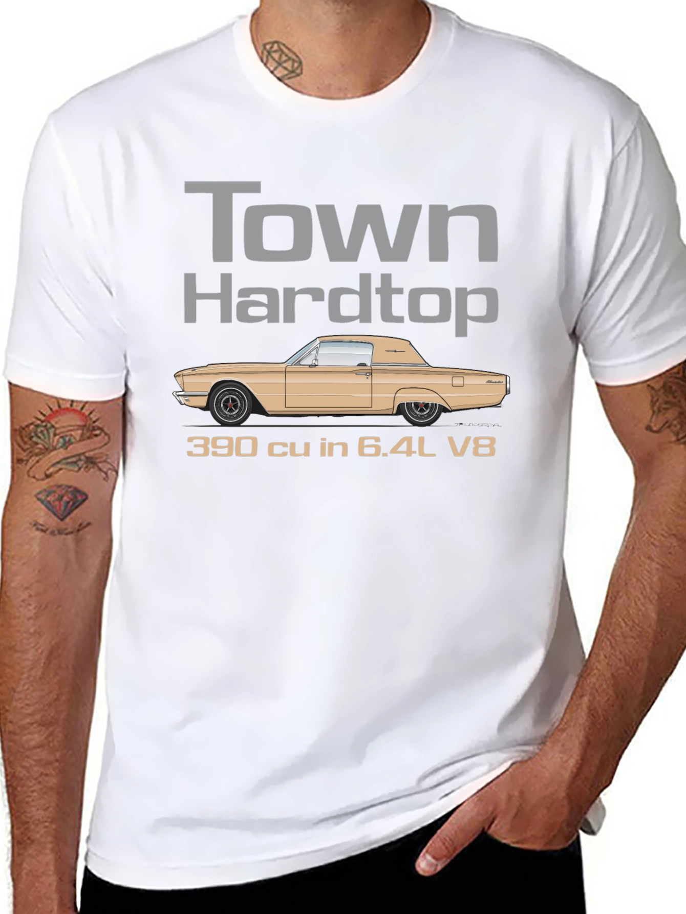 Town Hardtop 390 cu in 6.4L V8 T-Shirt
