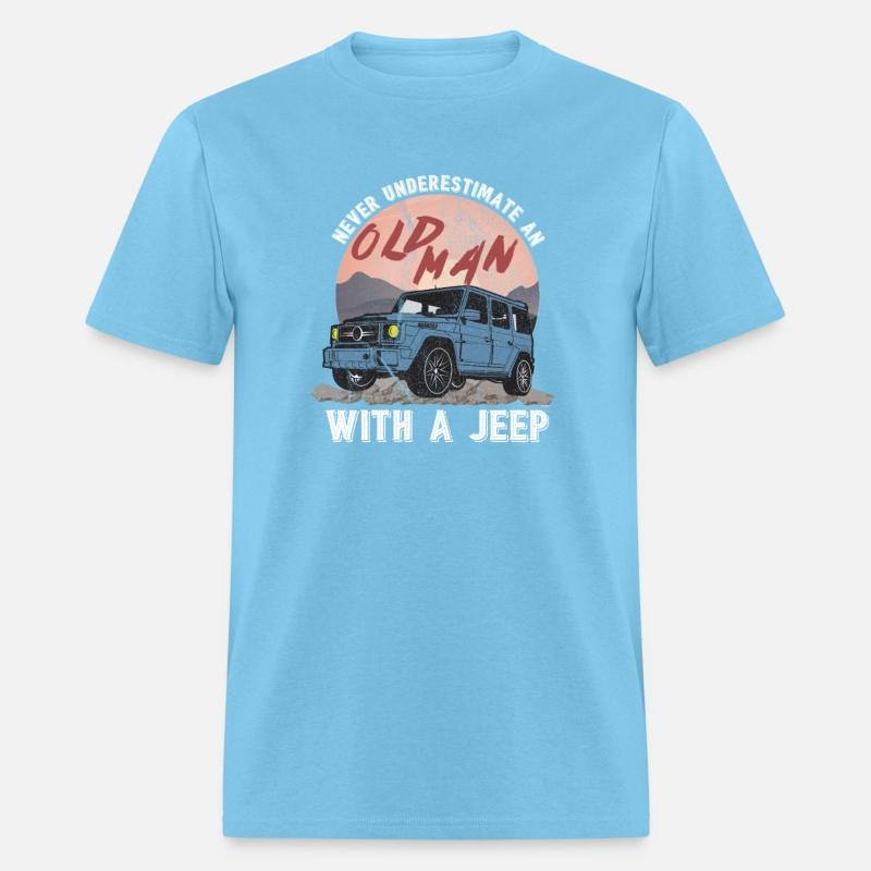 Old Man With A Jeep