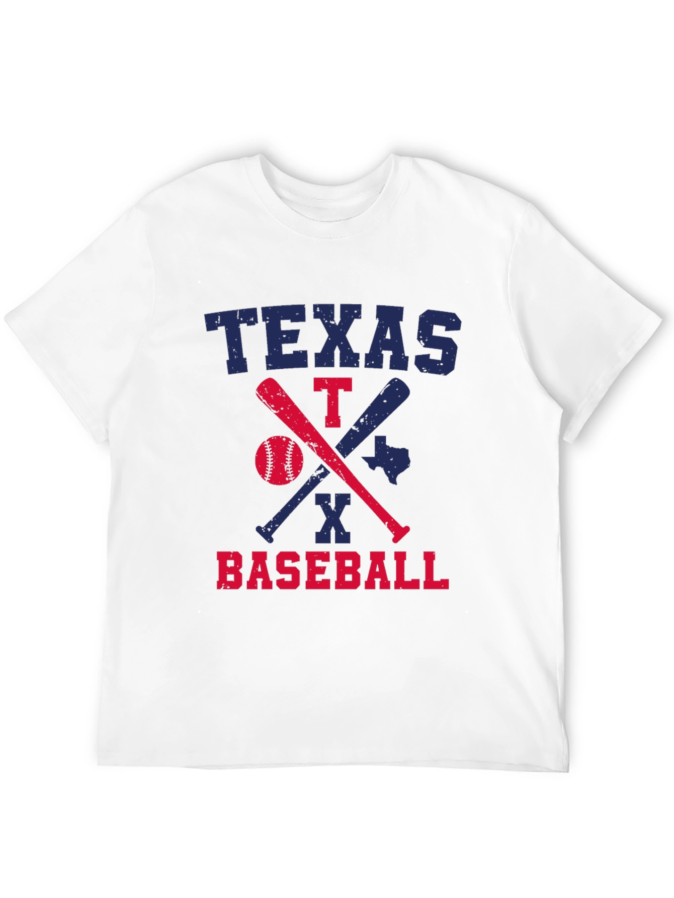 Texas Baseball Graphic T-Shirt
