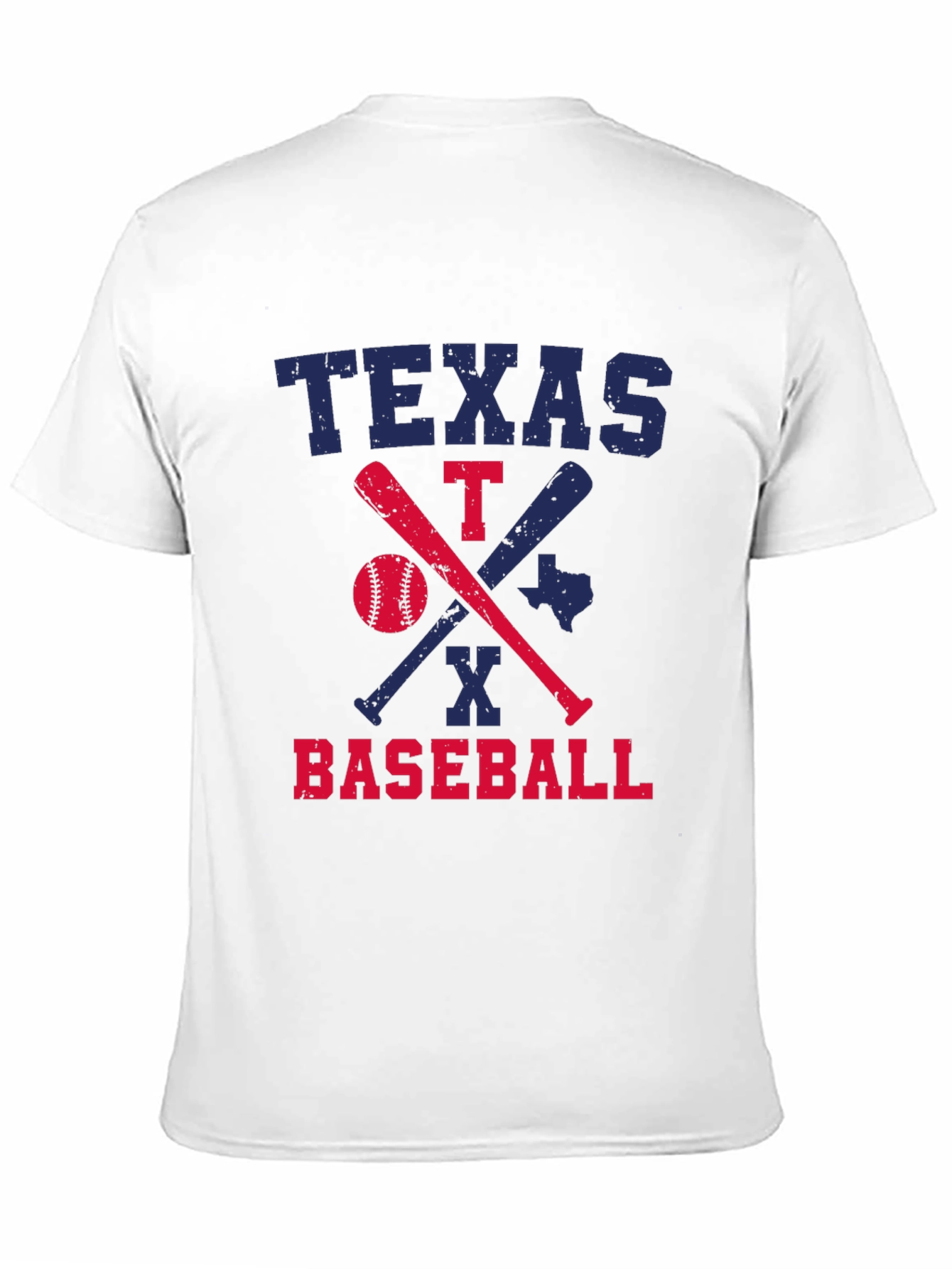 Texas Baseball Graphic T-Shirt