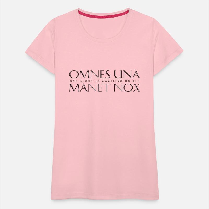 Omnes una manet nox (One night is awaiting us all)