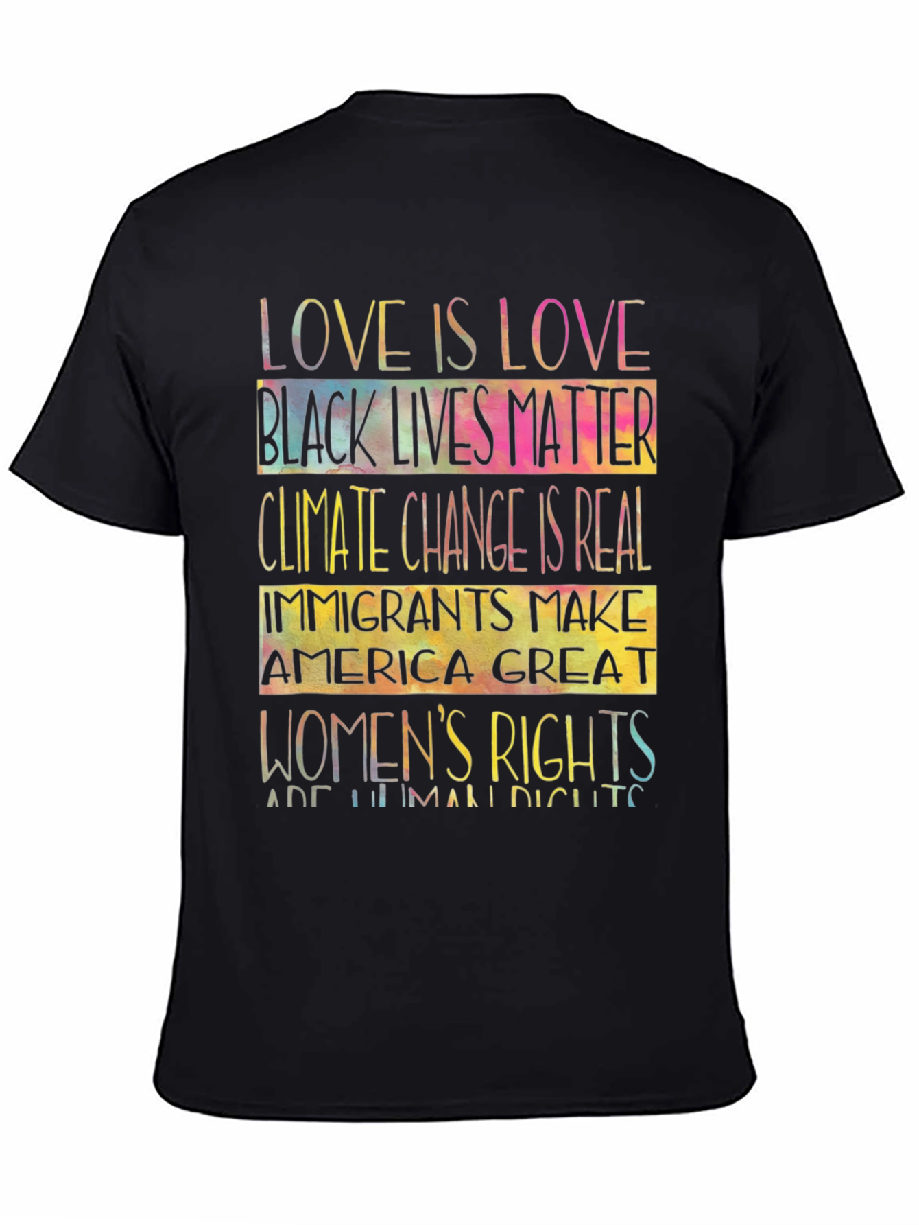 Equality Tie-Dye Graphic T-Shirt