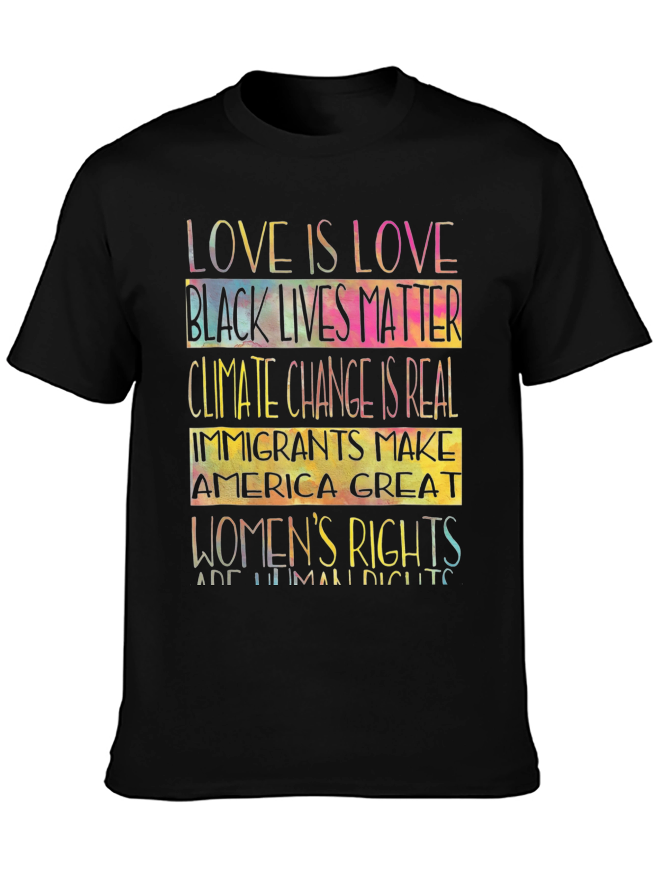 Equality Tie-Dye Graphic T-Shirt