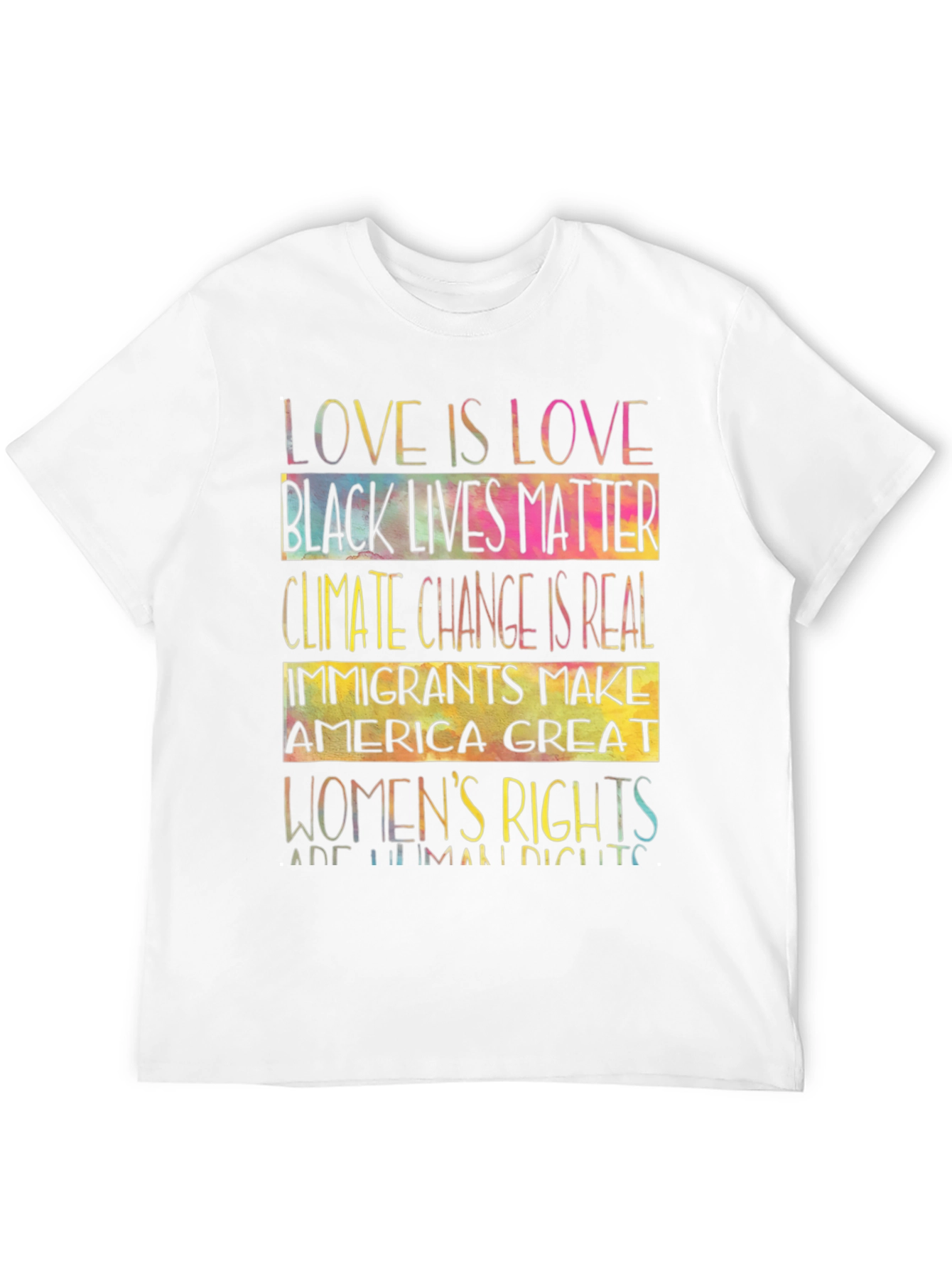 Equality Tie-Dye Graphic T-Shirt
