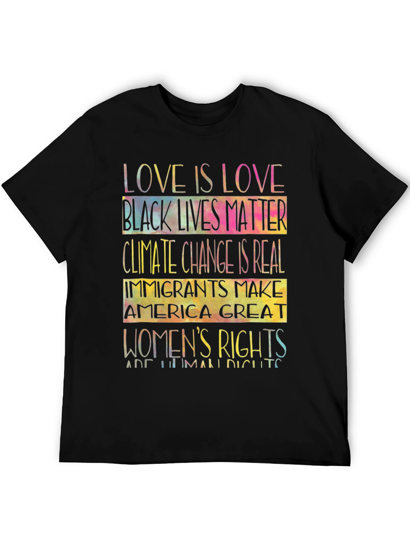 Equality Tie-Dye Graphic T-Shirt