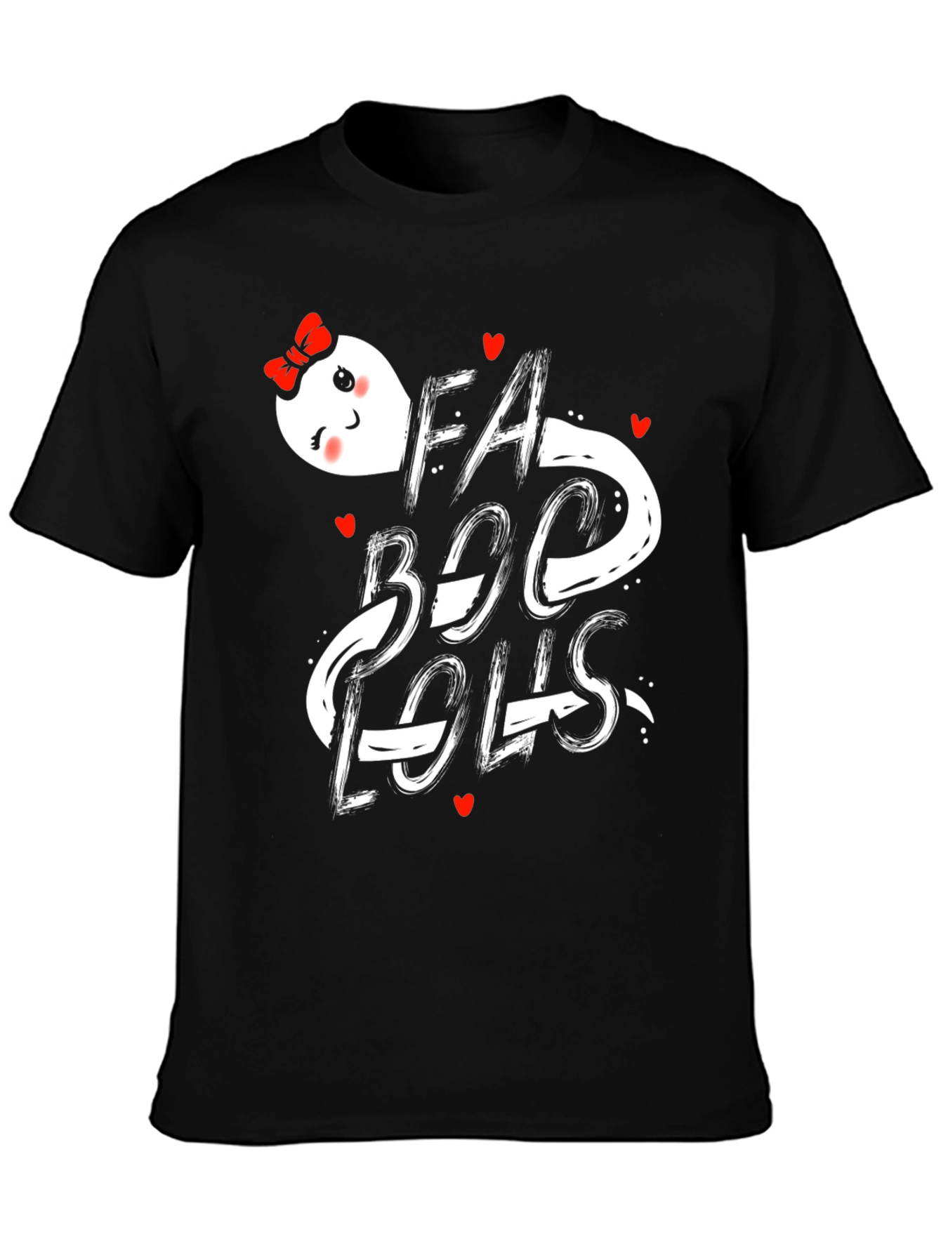 Fabulous Ghost Graphic T-Shirt - Halloween