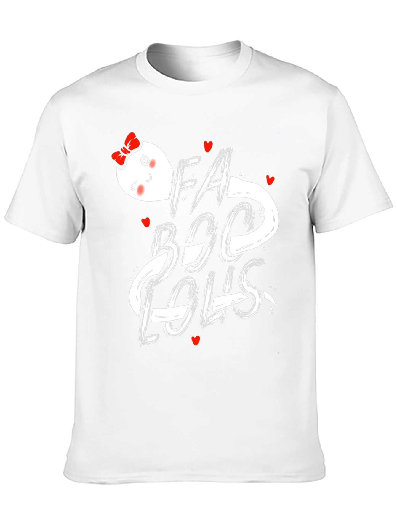 Fabulous Ghost Graphic T-Shirt - Halloween