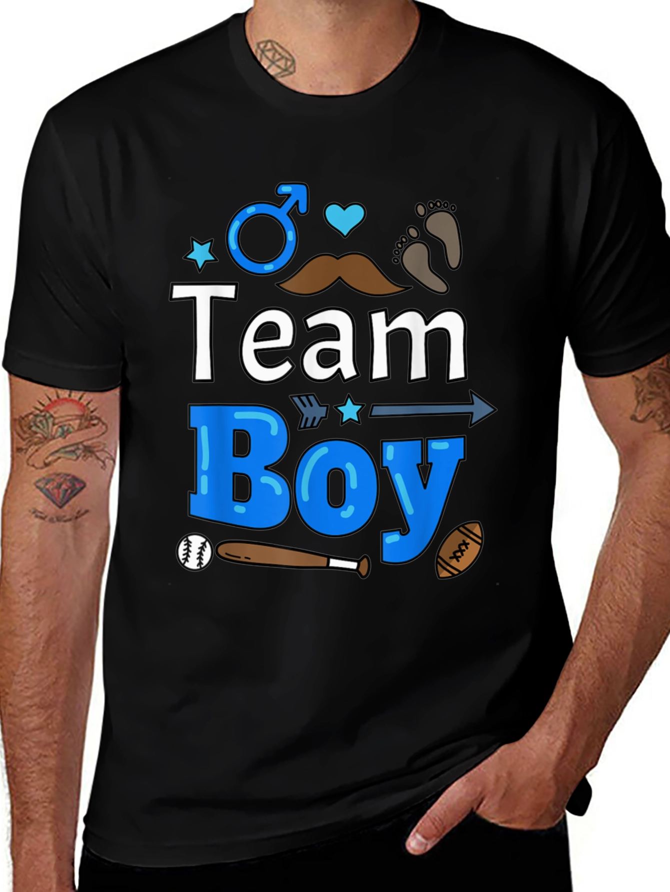 Team Boy Gender Reveal T-Shirt