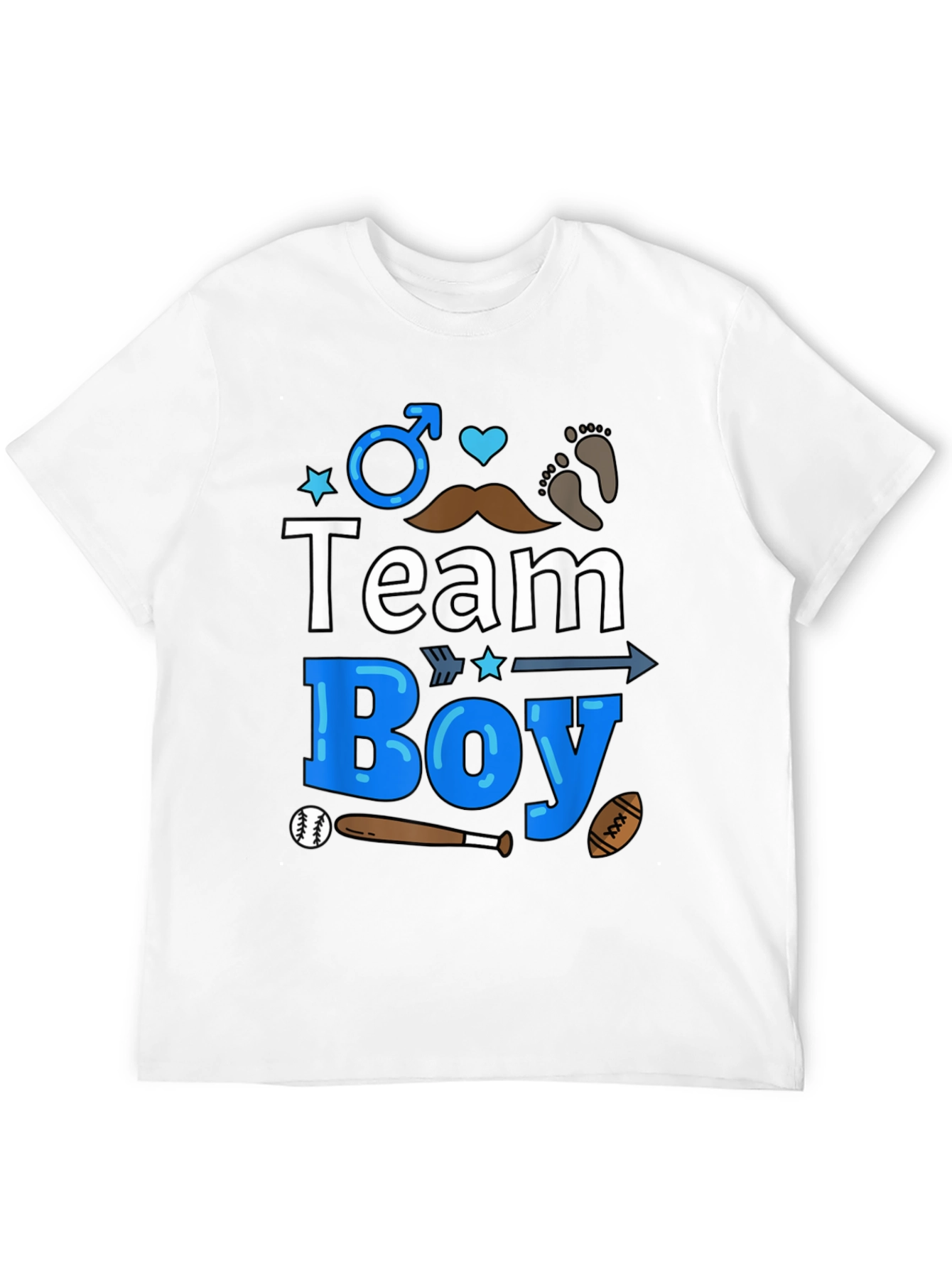 Team Boy Gender Reveal T-Shirt