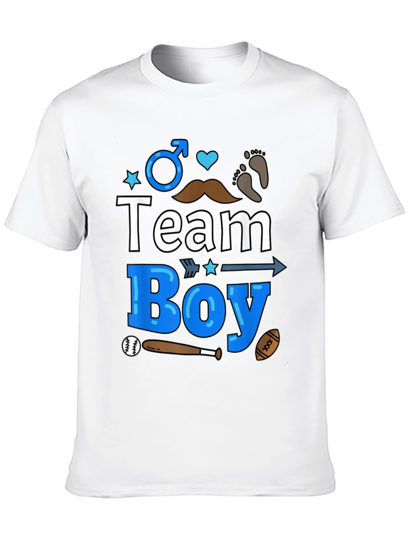 Team Boy Gender Reveal T-Shirt