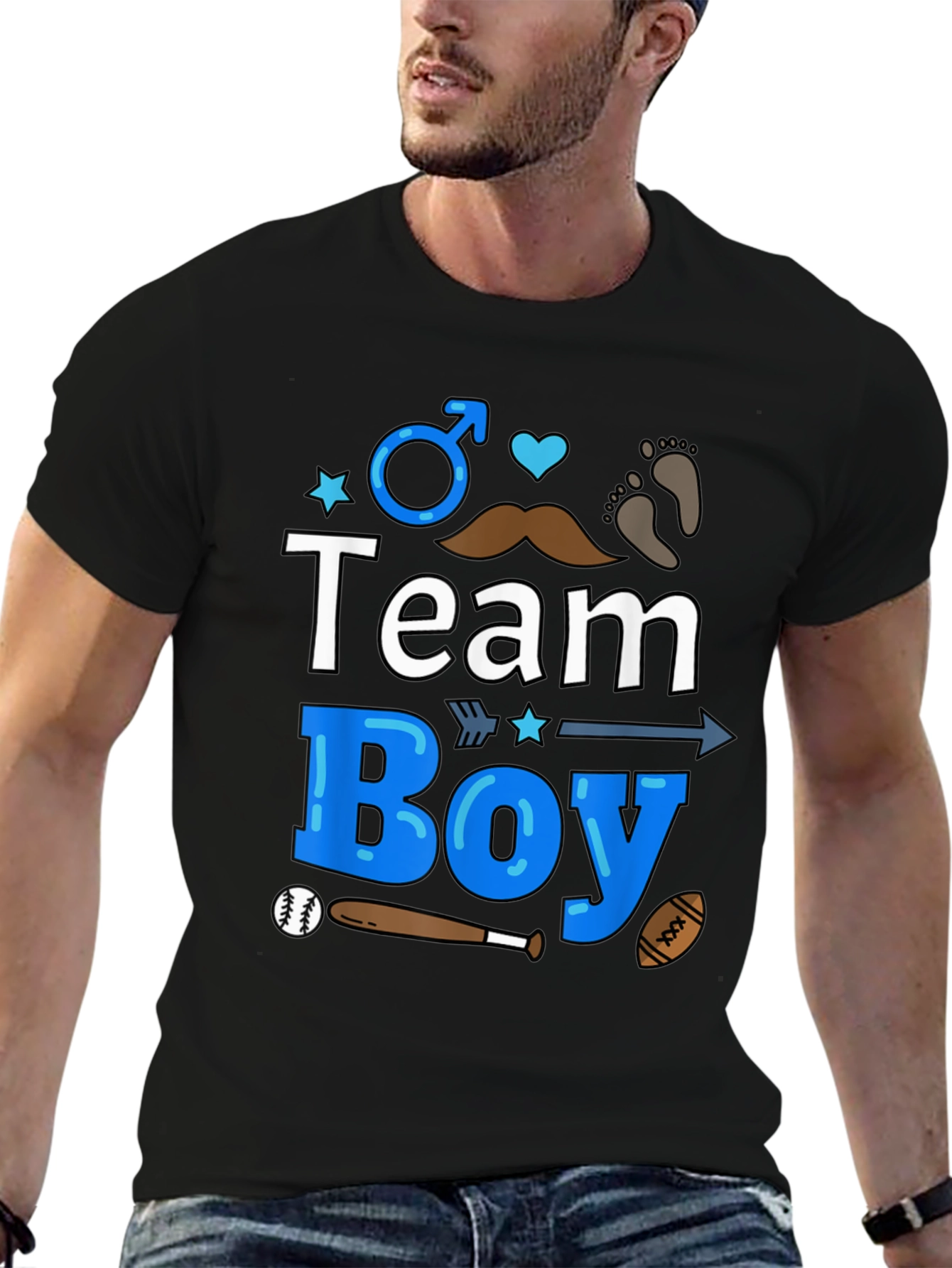 Team Boy Gender Reveal T-Shirt