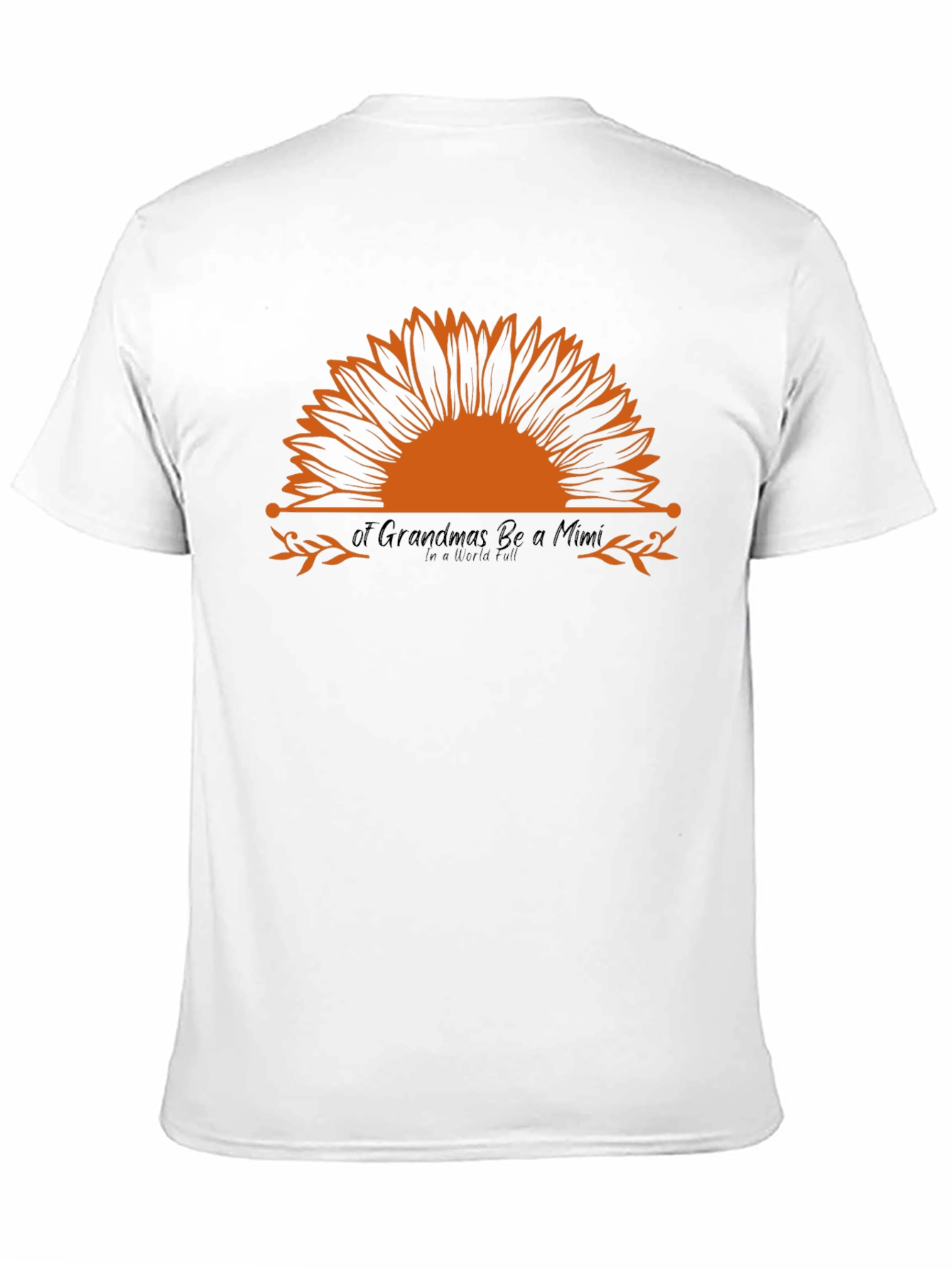 Sunflower Mimi Graphic Tee - Soft Black Cotton