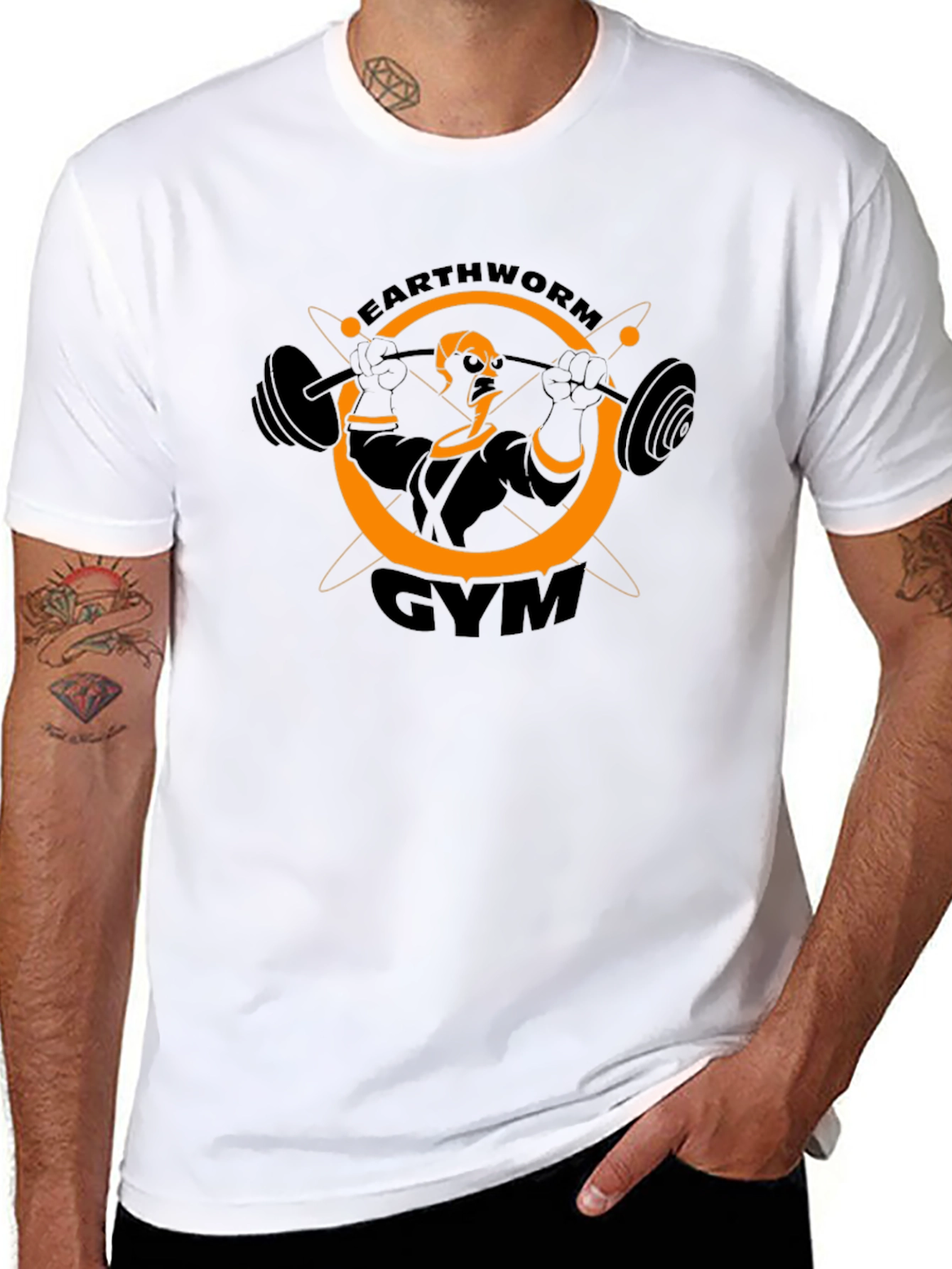 Earthworm Gym Black T-Shirt