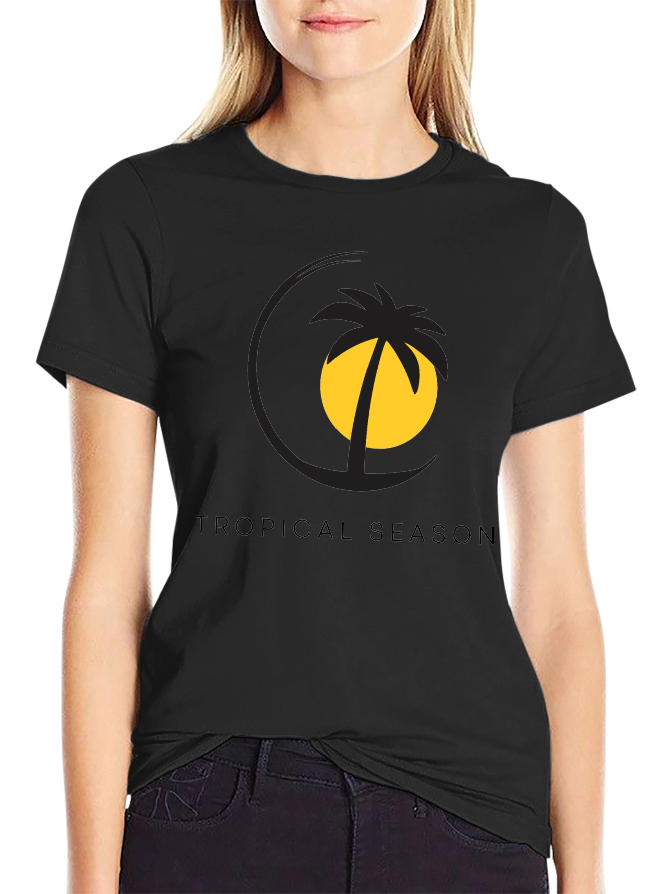 Tropical Season Graphic Tee - Stylish Summer Vibes