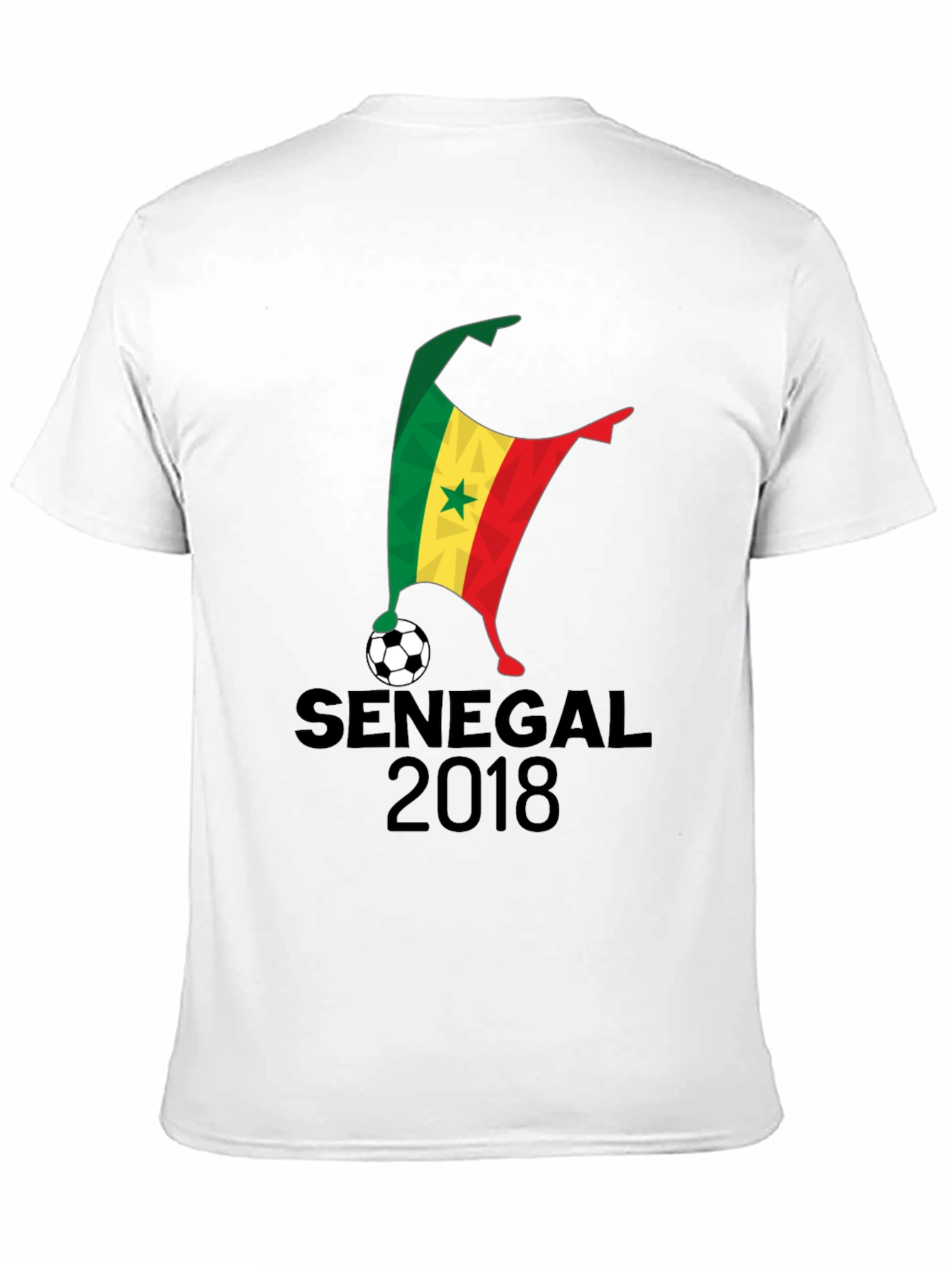 Senegal Soccer Fan T-Shirt - 2018 World Cup