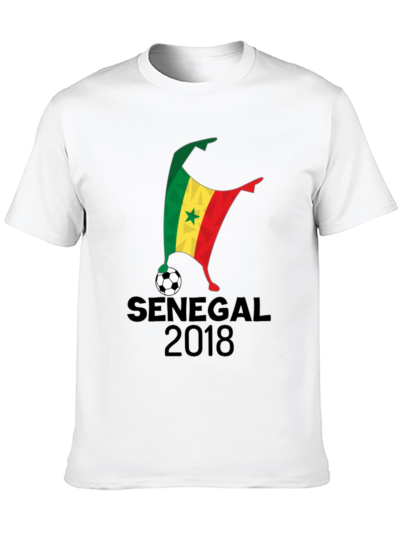 Senegal Soccer Fan T-Shirt - 2018 World Cup